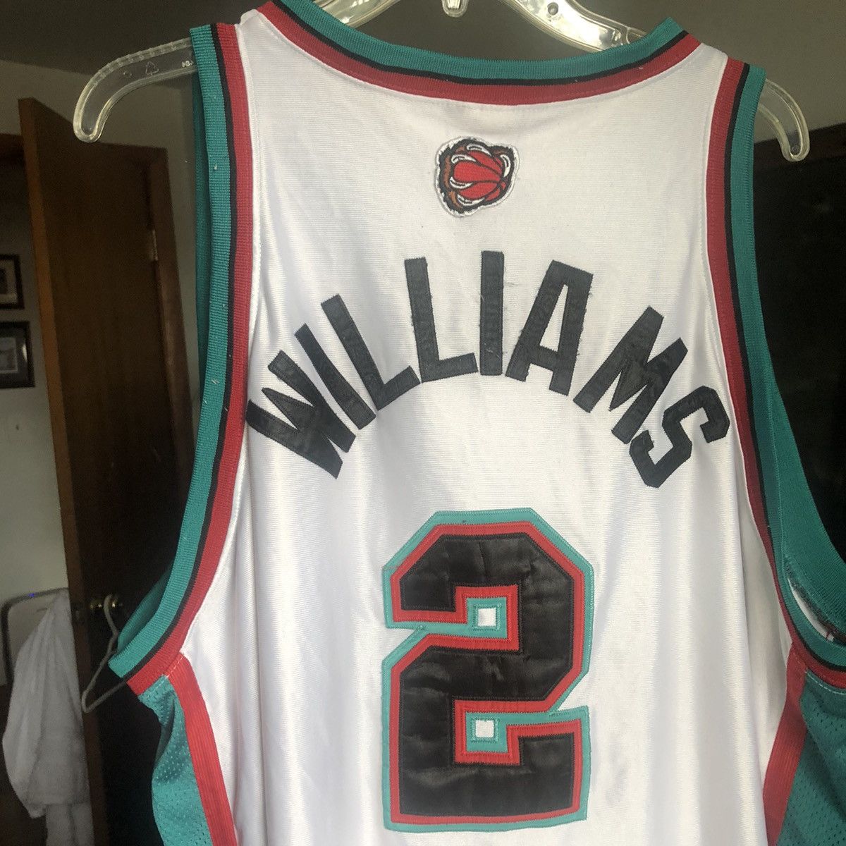 NBA Vintage 2000s Memphis Grizzlies Jason Williams NBA Jersey #2 Size US XXL / EU 58 / 5 - 1 Thumbnail