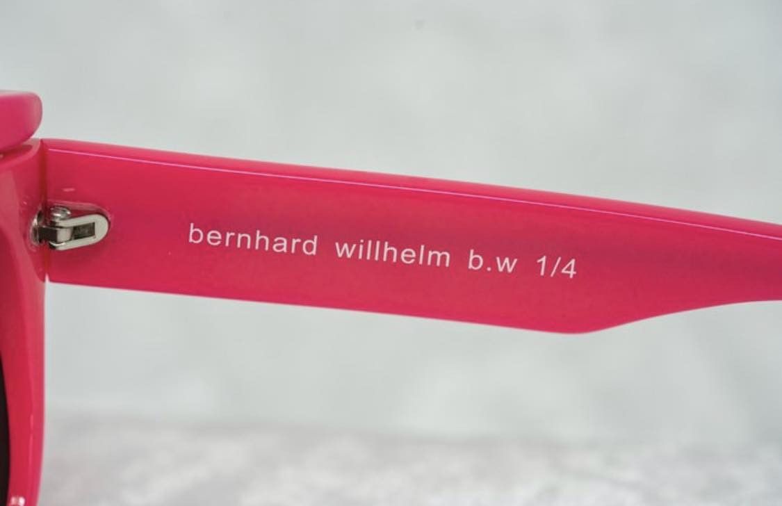 Bernhard Willhelm Bernhard Willhelm SS2006 Pink Visor Sunglasses Size ONE SIZE - 4 Thumbnail
