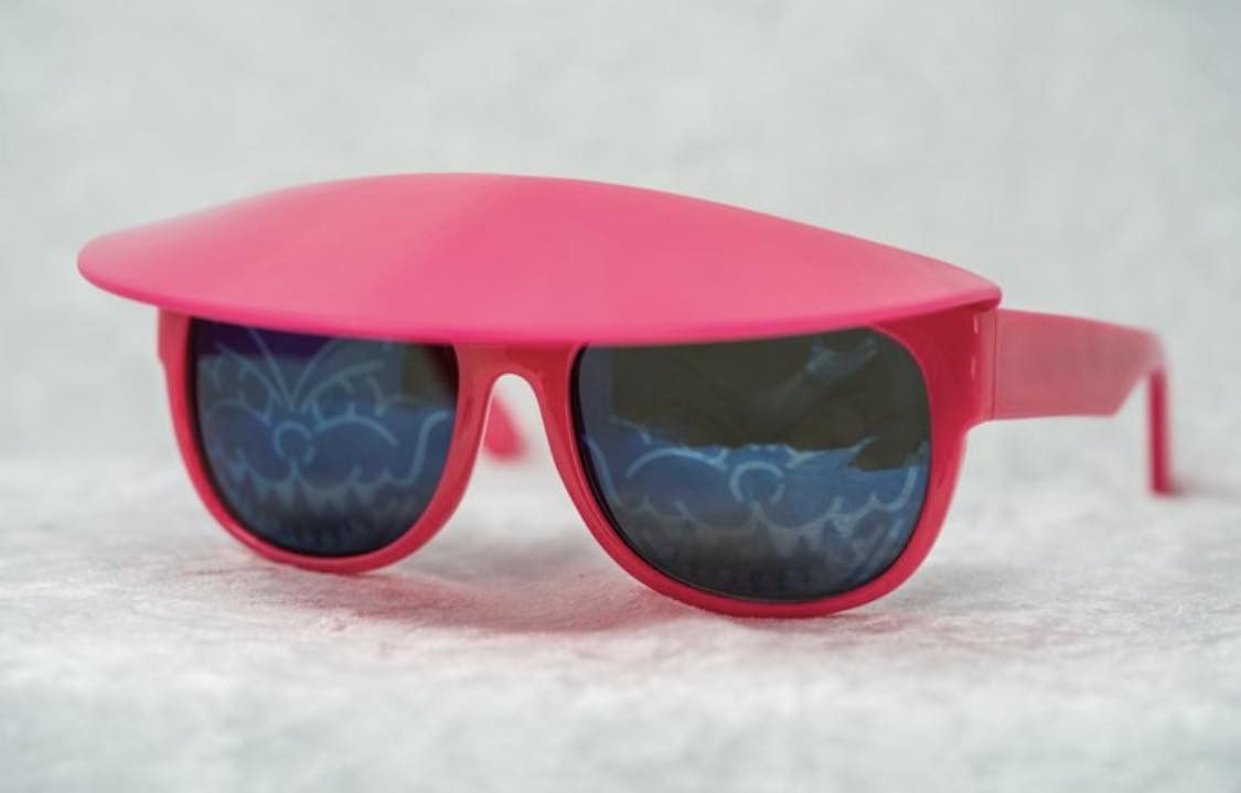 Bernhard Willhelm Bernhard Willhelm SS2006 Pink Visor Sunglasses Size ONE SIZE - 2 Thumbnail