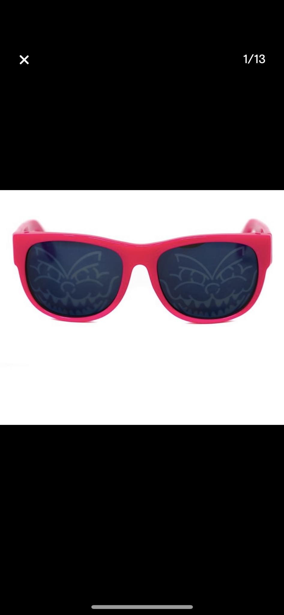 Bernhard Willhelm Bernhard Willhelm SS2006 Pink Visor Sunglasses Size ONE SIZE - 4 Thumbnail