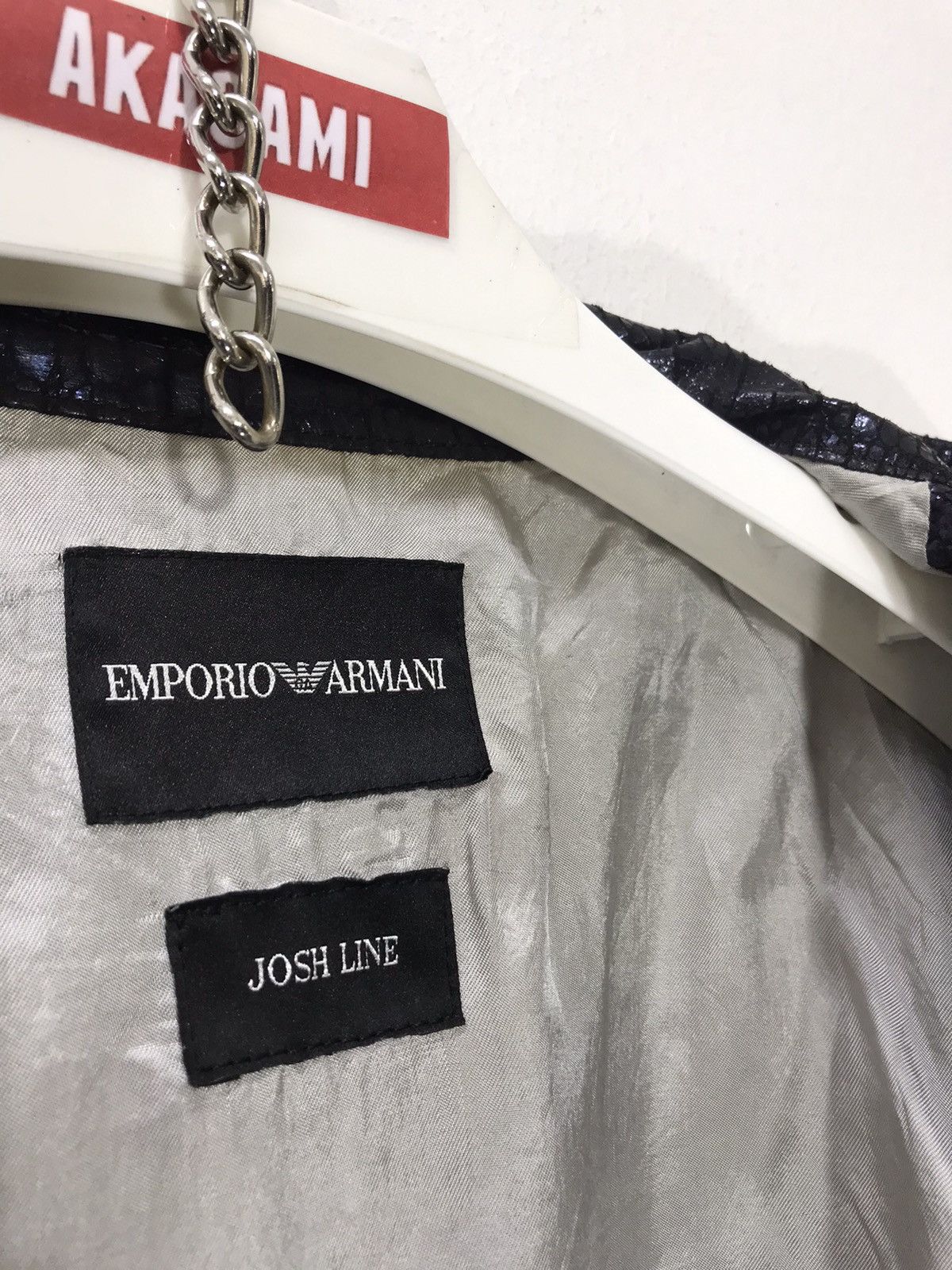Emporio Armani Made in Italy Armani Aligator Style Zipped Shine 2🟩5 Size US L / EU 52-54 / 3 - 7 Thumbnail