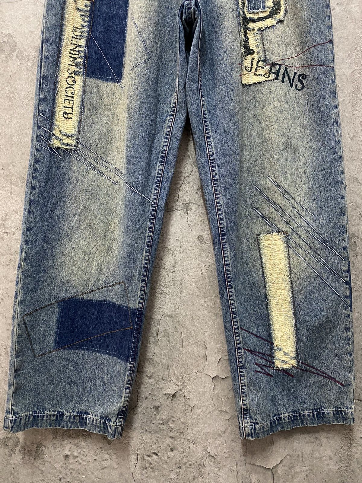 JNCO Vintage Paco Jeans Baggy Denim Pants Distressed Size US 30 / EU 46 - 5 Thumbnail