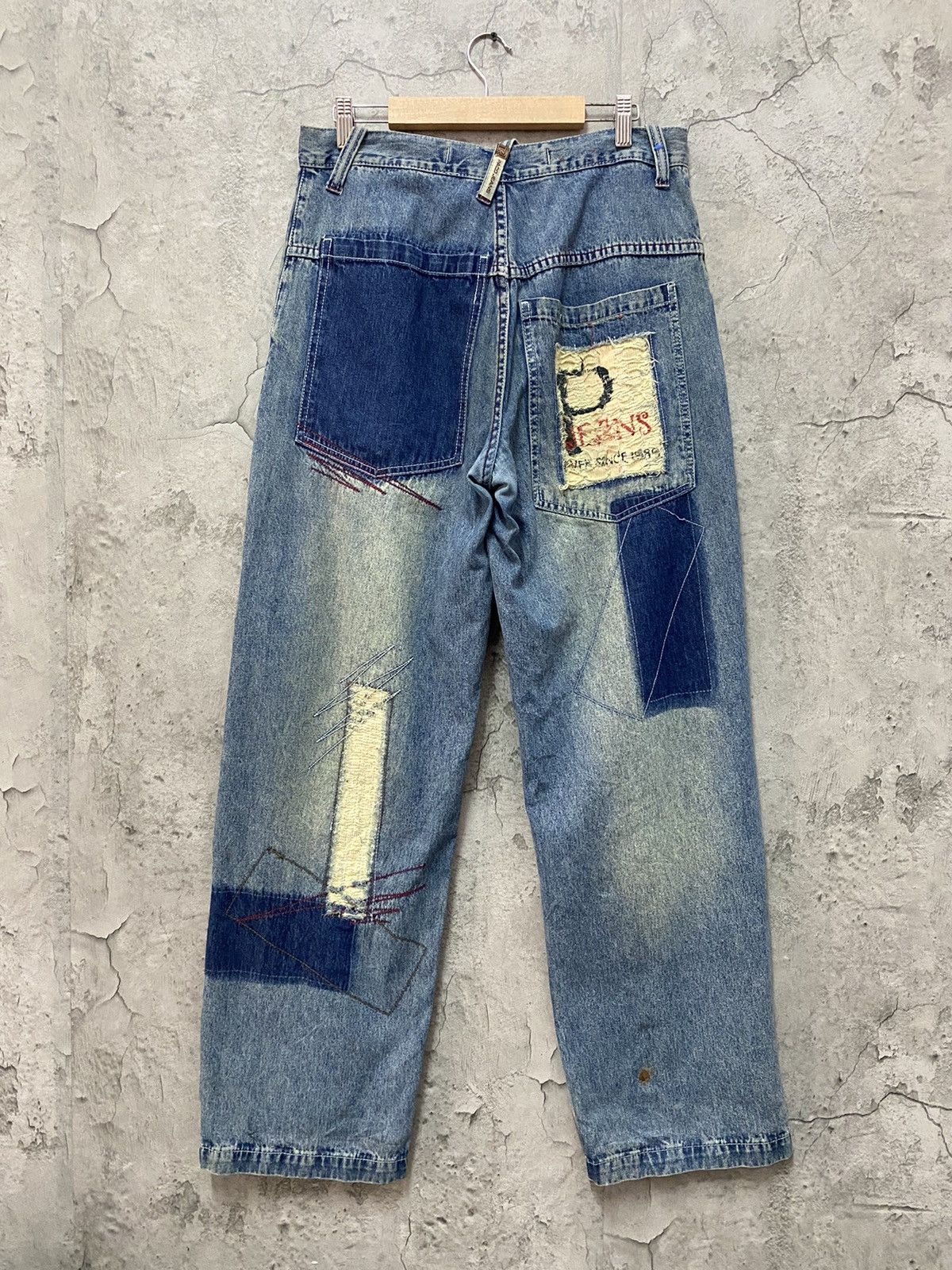 Vintage Paco Jeans Baggy Denim Pants Distressed