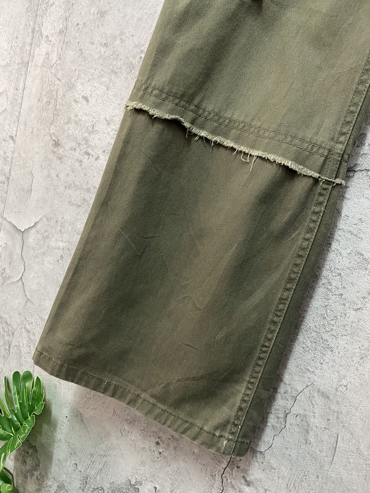 Designer × Japanese Brand Root Three Japan Technical Multi Pocket Cargo Flared Pants Size US 30 / EU 46 - 10 Thumbnail