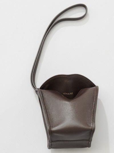 Lemaire Lemaire small leather bag in Brown Size ONE SIZE - 1 Thumbnail