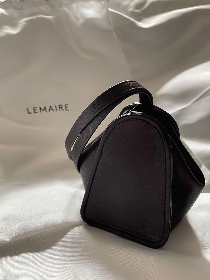 Lemaire Lemaire small leather bag in Brown Size ONE SIZE - 2 Thumbnail