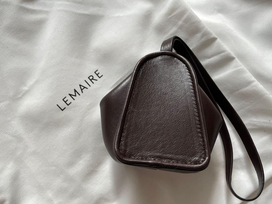 Lemaire Lemaire small leather bag in Brown Size ONE SIZE - 3 Thumbnail
