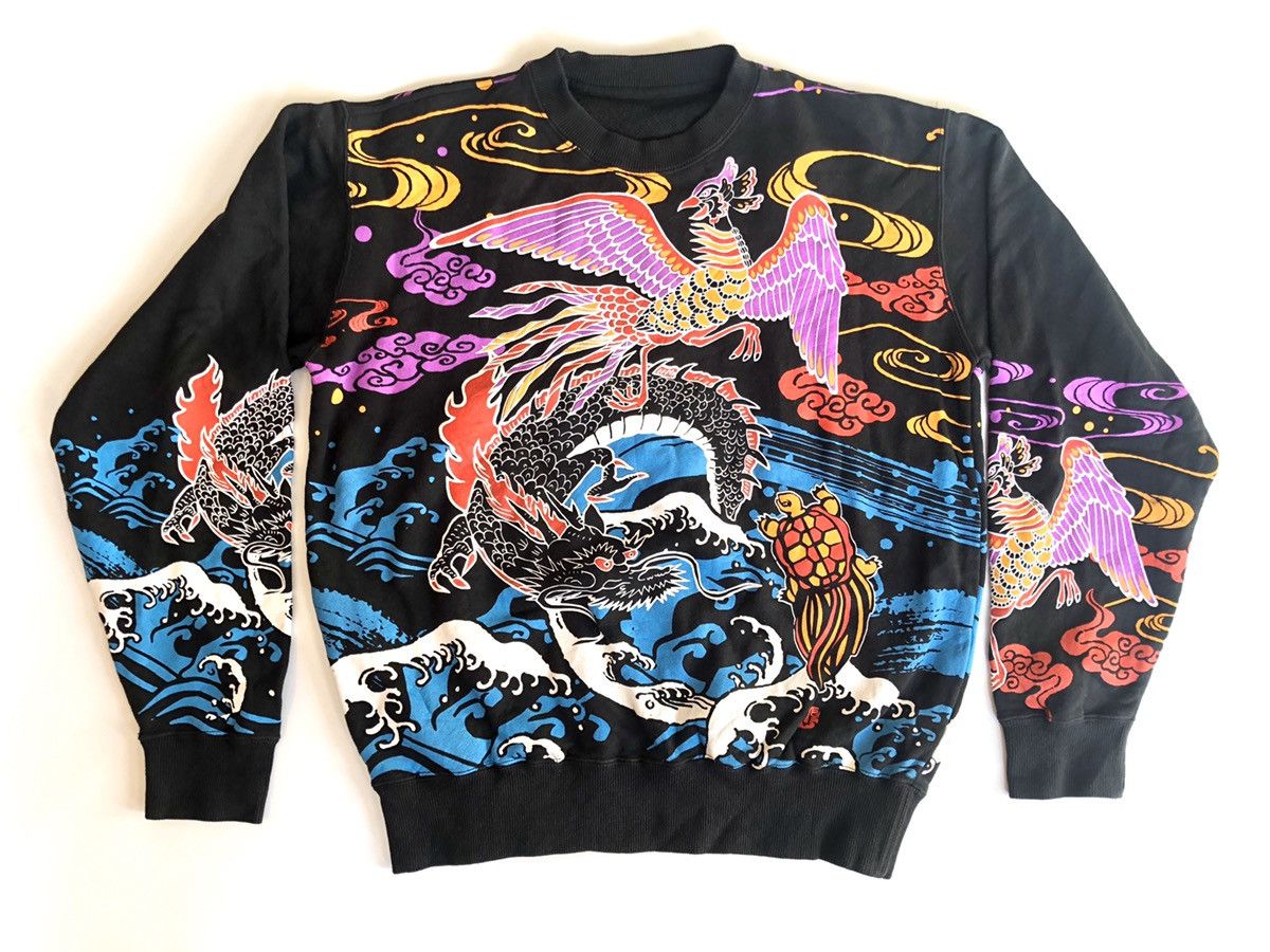 Other Multiprint mural japanese sweater Size US L / EU 52-54 / 3 - 1 Thumbnail