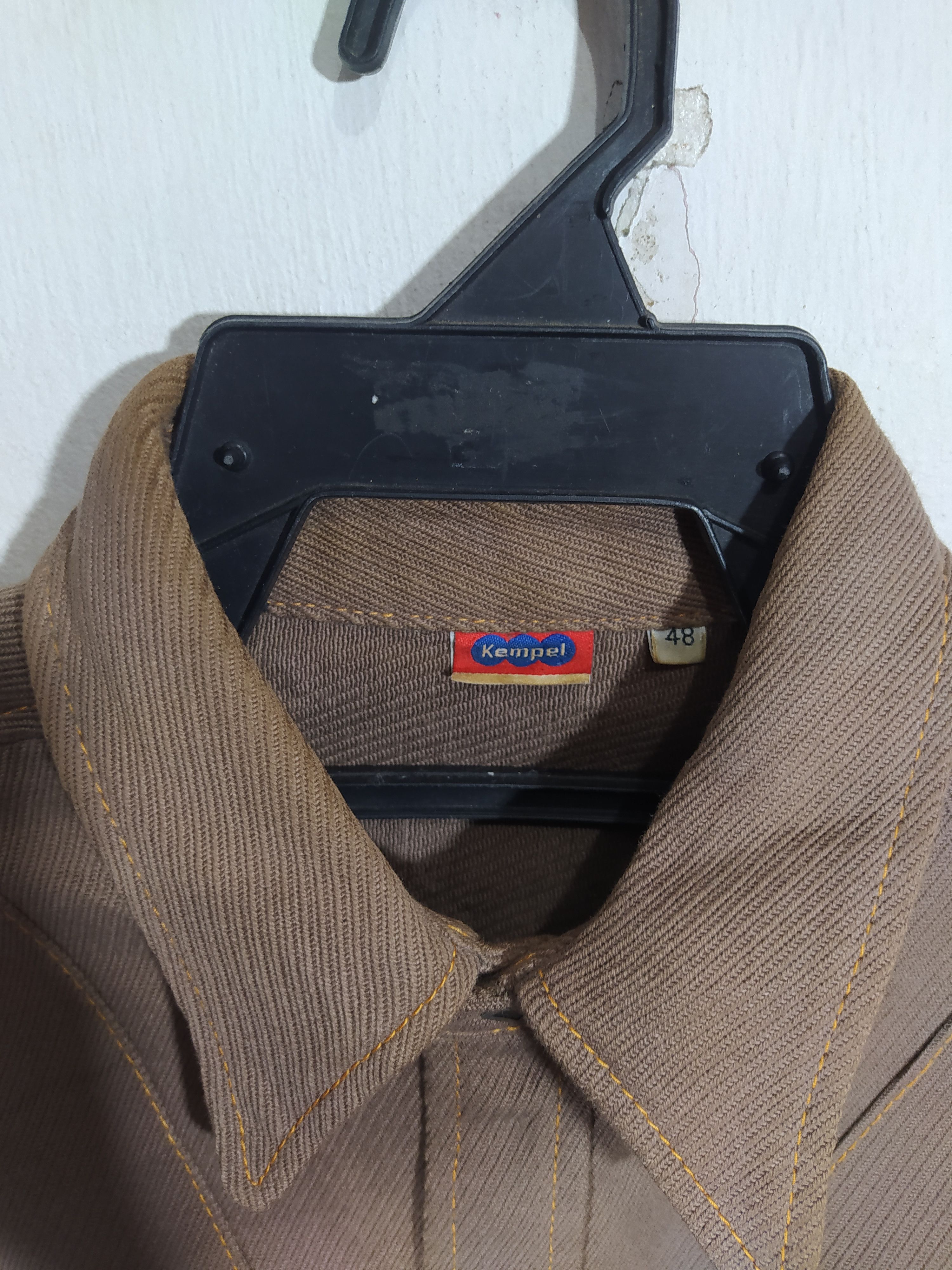 Japanese Brand × Vintage Made in Japan kempel Cotton Shirt Jacket Size US L / EU 52-54 / 3 - 9 Thumbnail