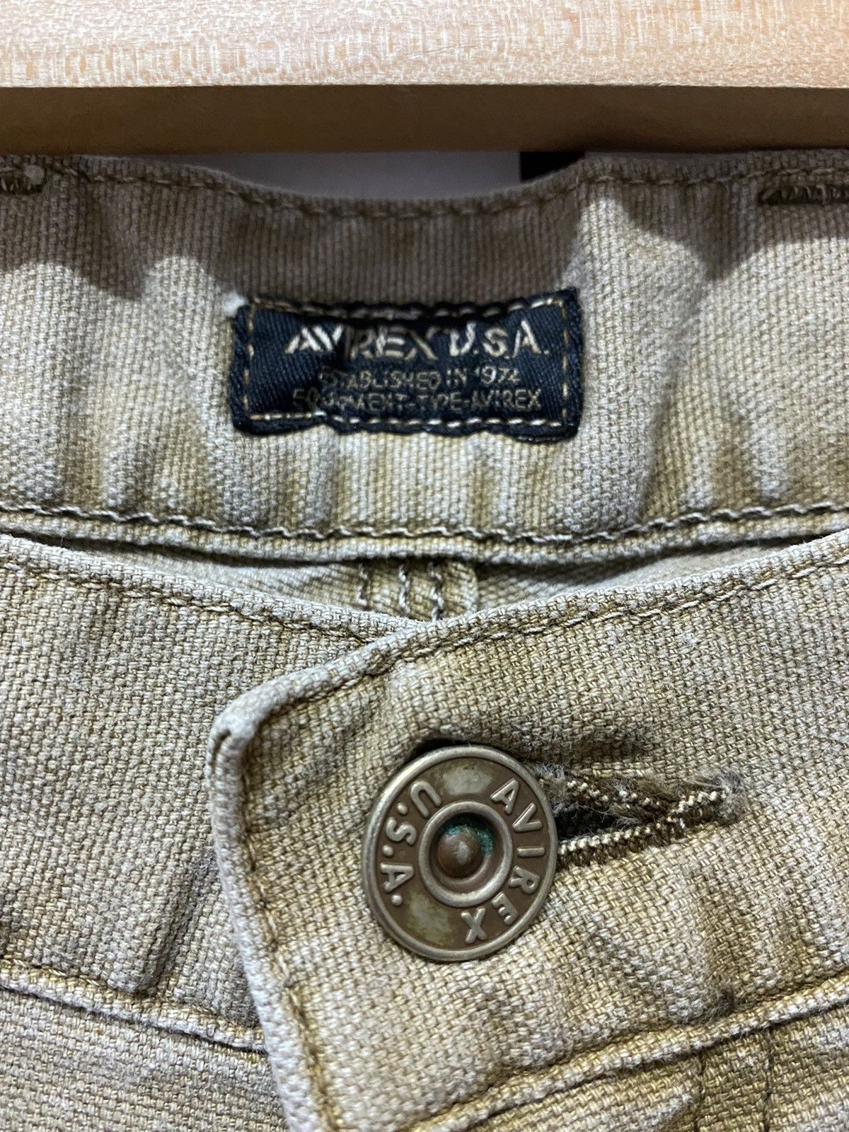 Avirex × Vintage Vintage Avirex Technical Double Knee Pants Workwear LooseFit Size US 32 / EU 48 - 12 Thumbnail