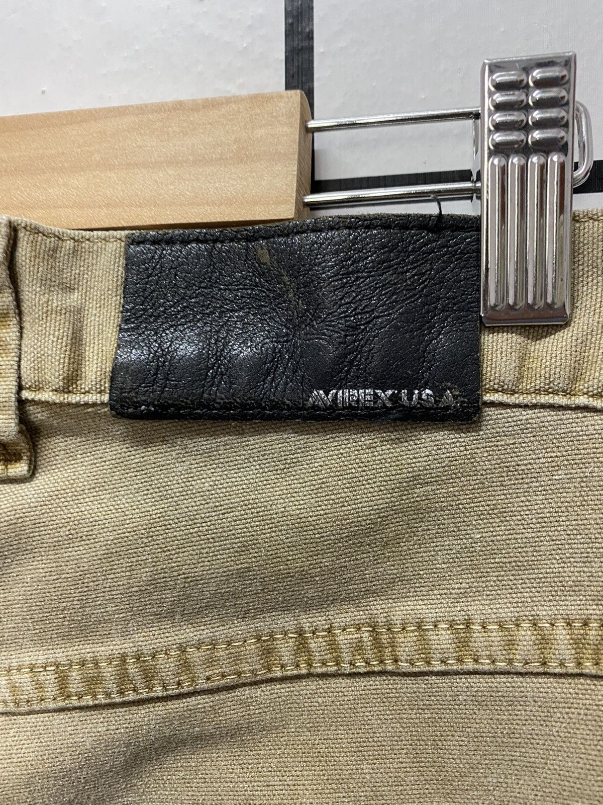 Avirex × Vintage Vintage Avirex Technical Double Knee Pants Workwear LooseFit Size US 32 / EU 48 - 11 Thumbnail