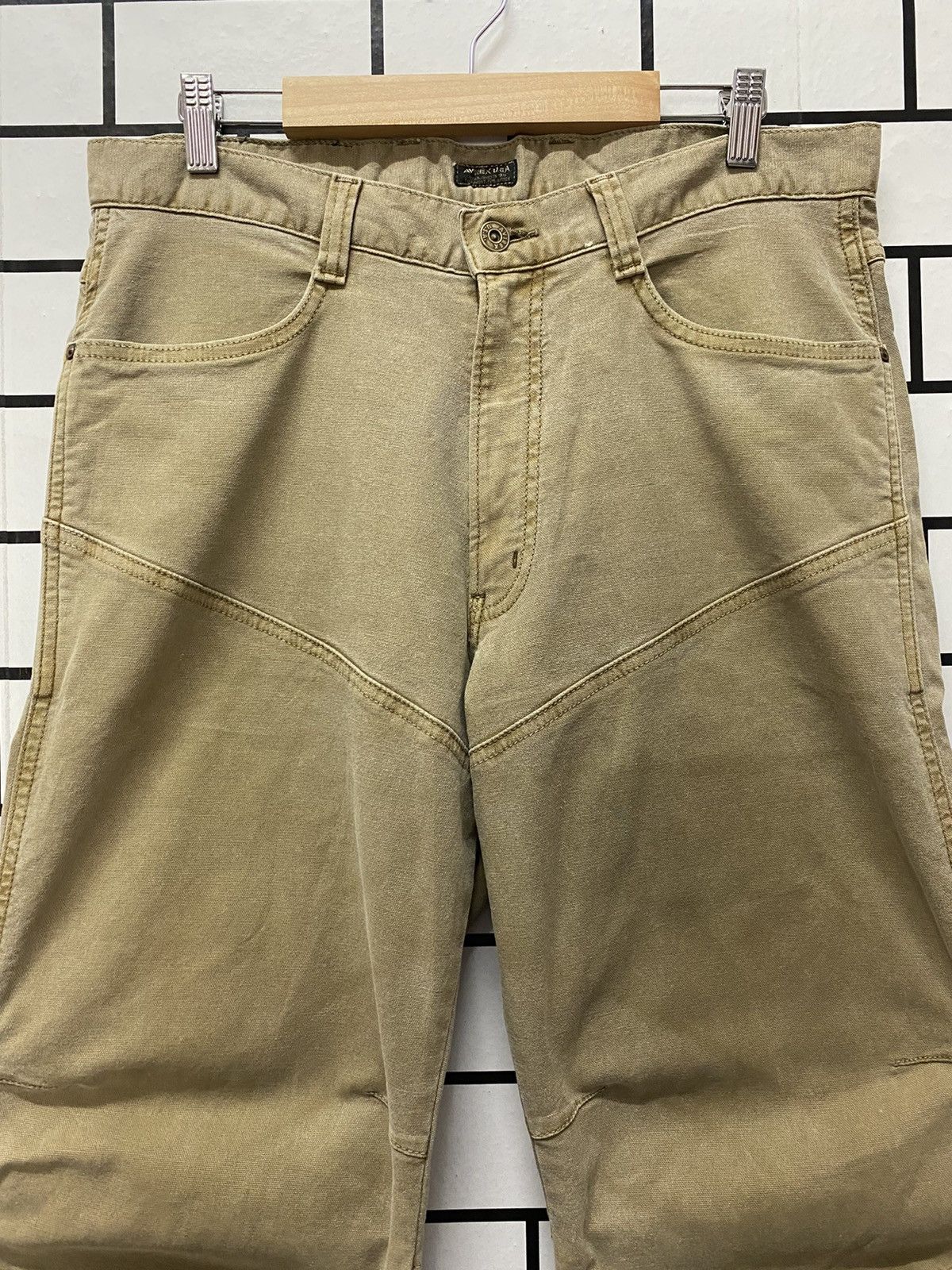 Avirex × Vintage Vintage Avirex Technical Double Knee Pants Workwear LooseFit Size US 32 / EU 48 - 4 Thumbnail