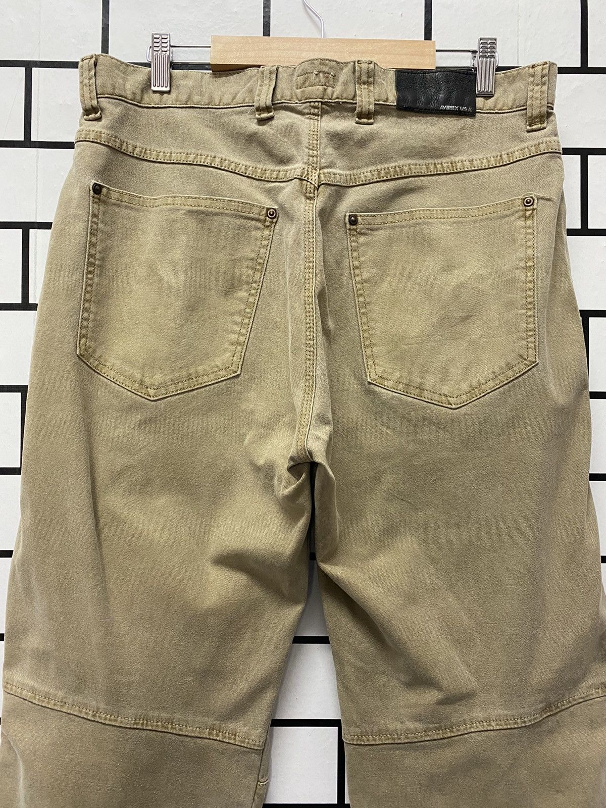 Avirex × Vintage Vintage Avirex Technical Double Knee Pants Workwear LooseFit Size US 32 / EU 48 - 9 Thumbnail