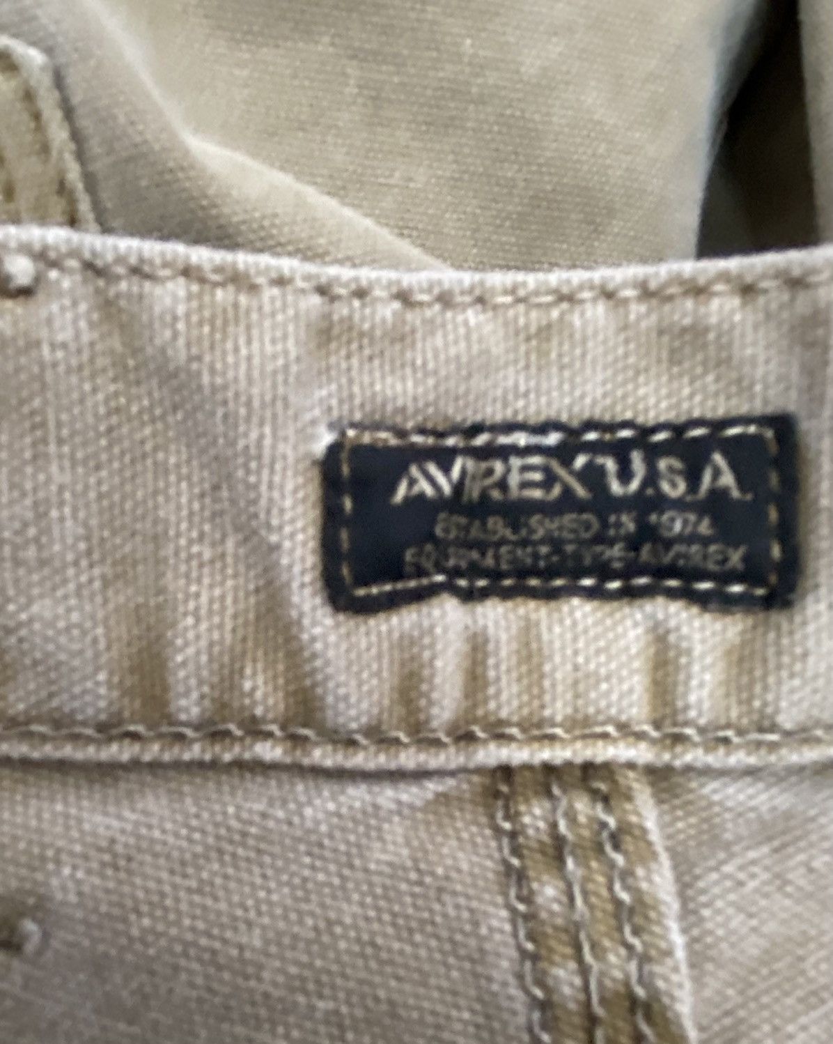 Avirex × Vintage Vintage Avirex Technical Double Knee Pants Workwear LooseFit Size US 32 / EU 48 - 13 Thumbnail