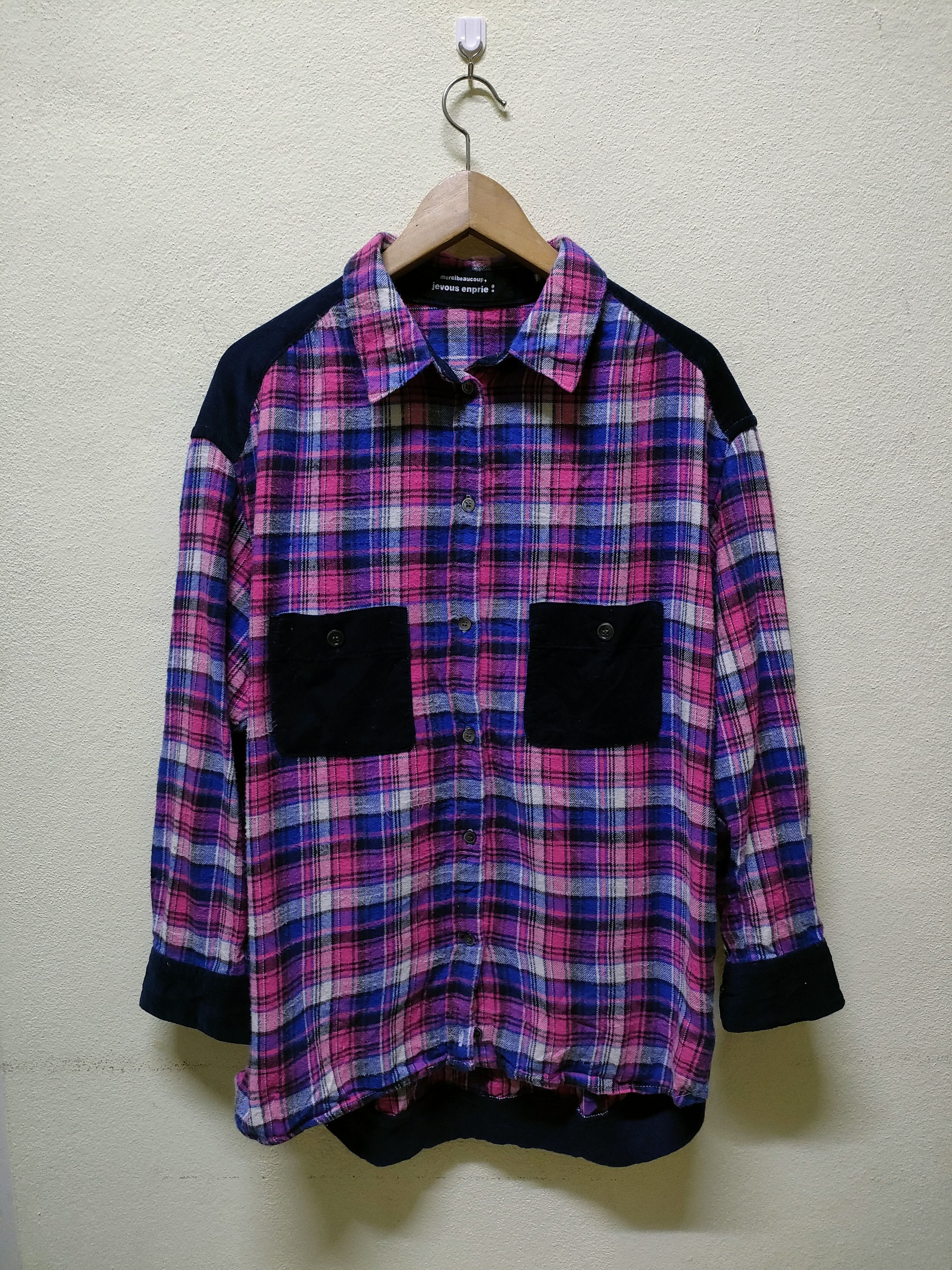 Japanese Brand × mercibeaucoup Mercibeaucoup Jerous Enprie Flannel Size US L / EU 52-54 / 3 - 1 Thumbnail