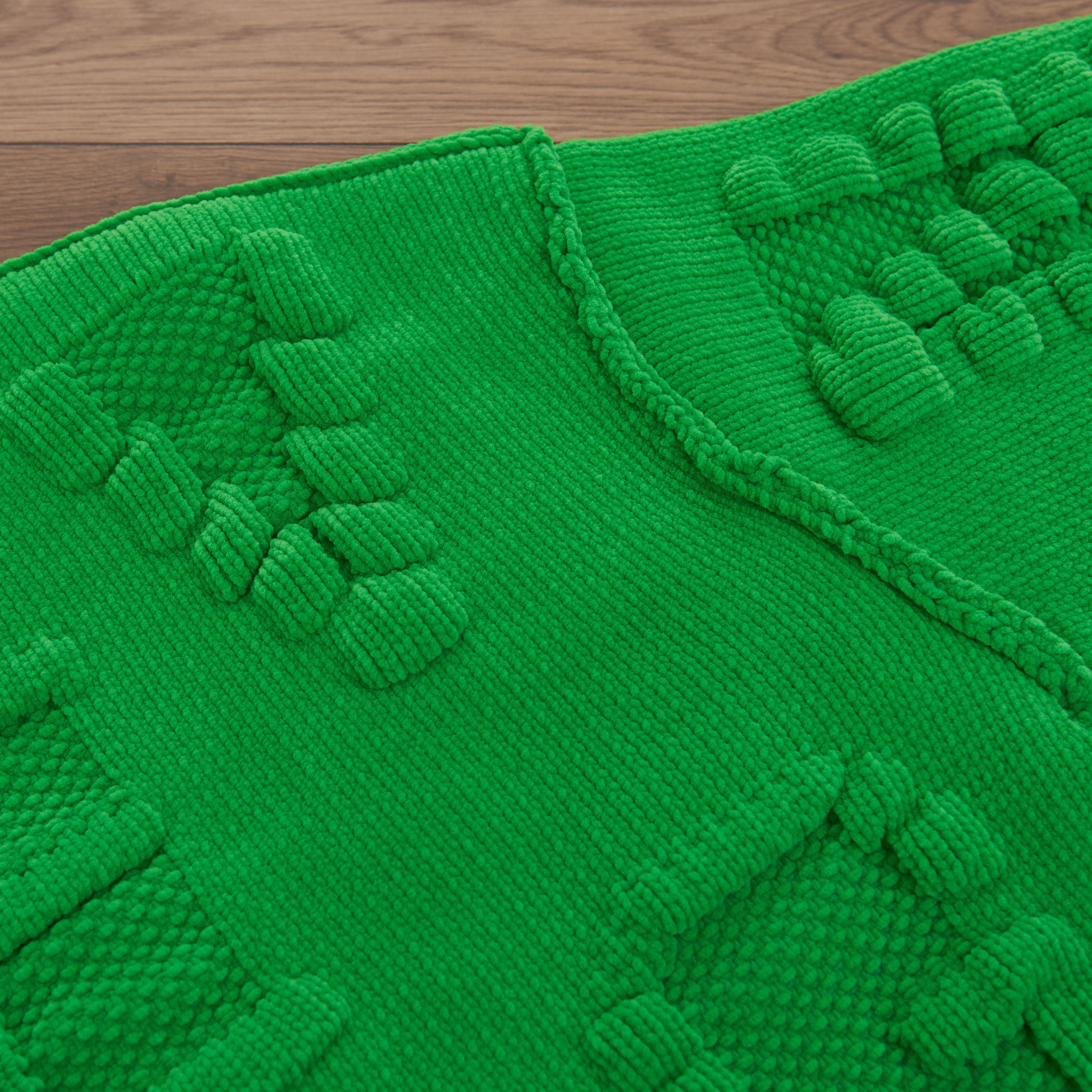Bottega Veneta Heavyweight Chenille Jumper In Green with BV Embossing Size US M / EU 48-50 / 2 - 11 Thumbnail