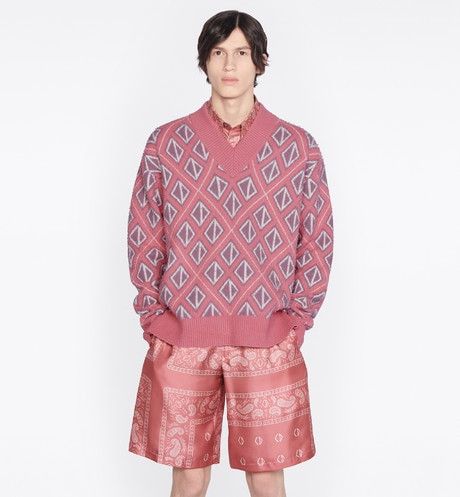 Dior Wool and Cashmere in Pink Size US L / EU 52-54 / 3 - 5 Thumbnail