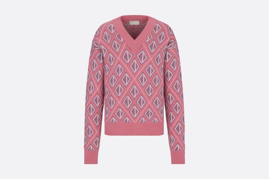 Dior Wool and Cashmere in Pink Size US L / EU 52-54 / 3 - 2 Thumbnail