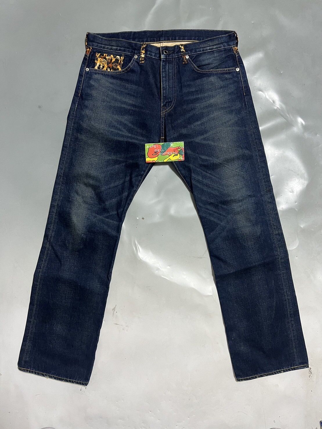 Bape Bape Sta Denim Size US 35 - 1 Thumbnail