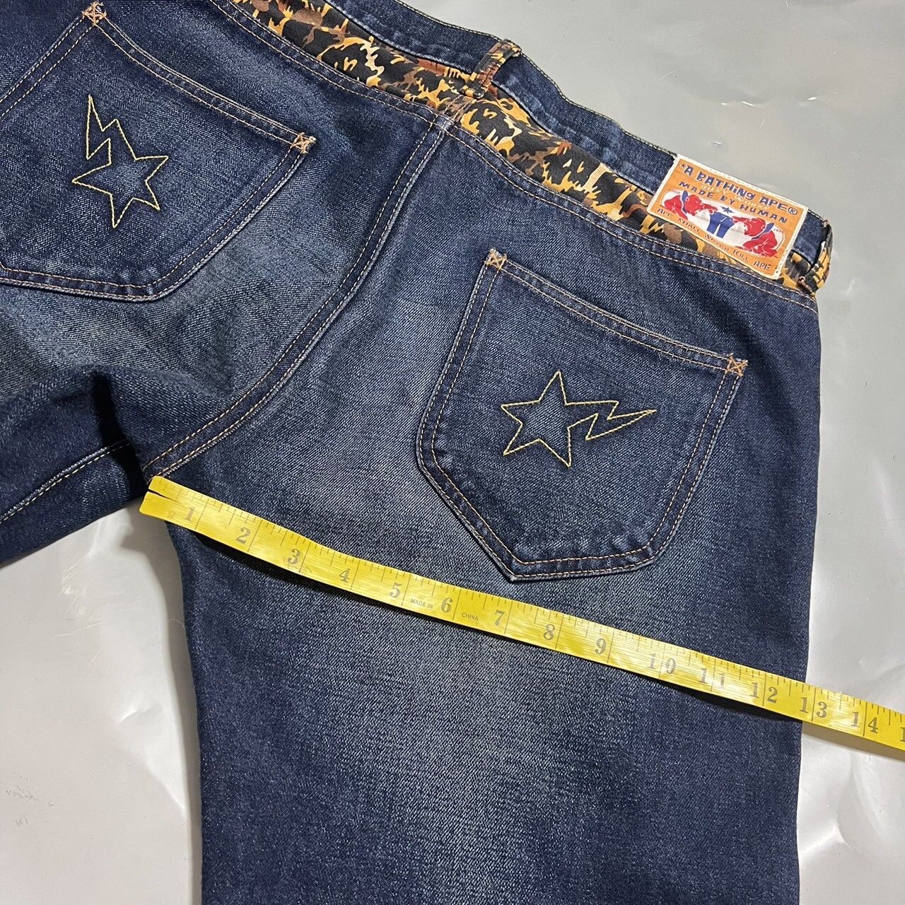 Bape Bape Sta Denim Size US 35 - 6 Thumbnail