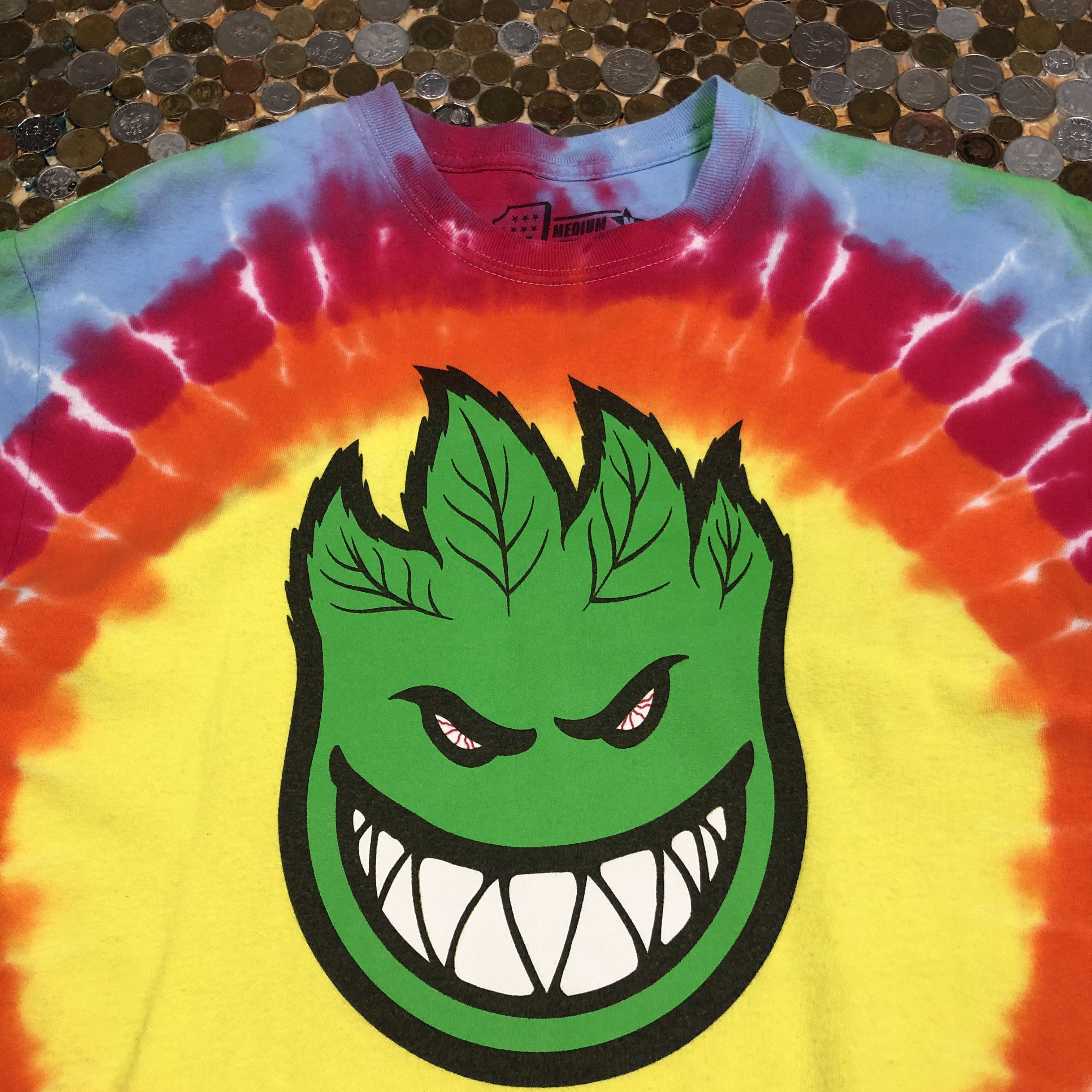 Spitfire Spitfire Tee T-shirt Tie Dye Size US M / EU 48-50 / 2 - 2 Thumbnail