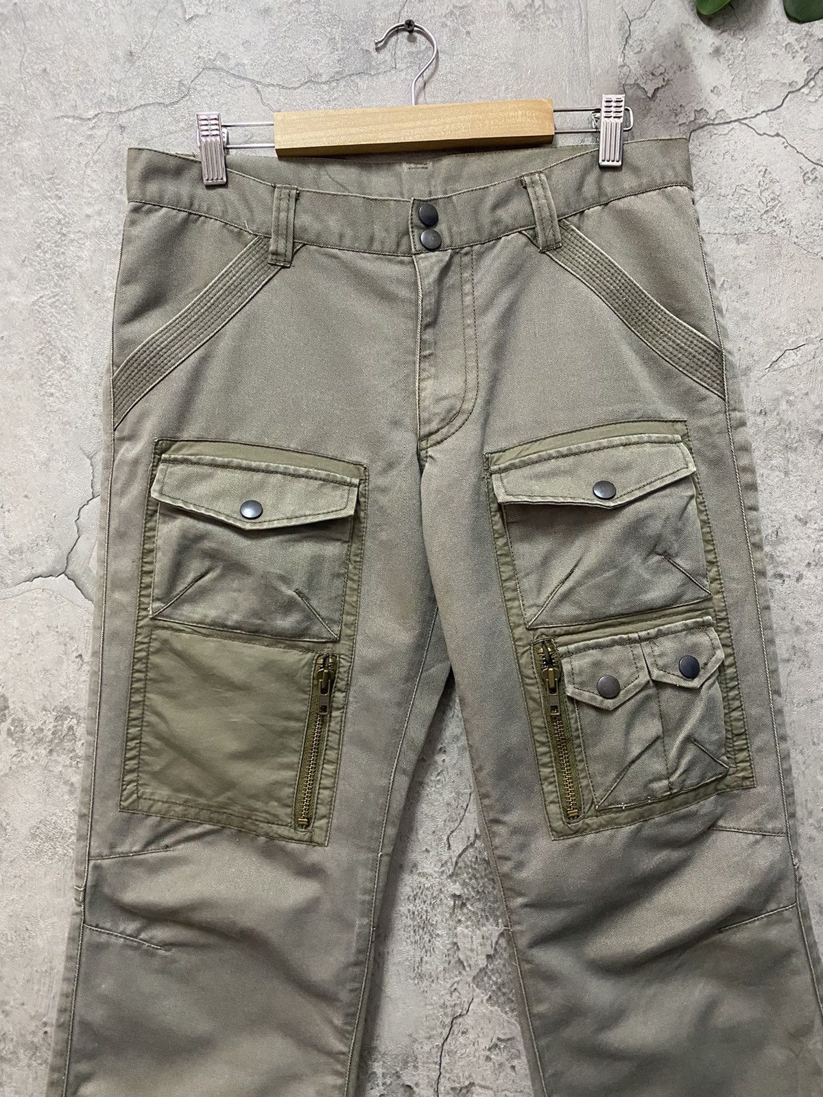 Comme Ca Ism Comme Ca Ism Japan Multi Pocket Tactical Cargo Bush Pants Size US 32 / EU 48 - 4 Thumbnail