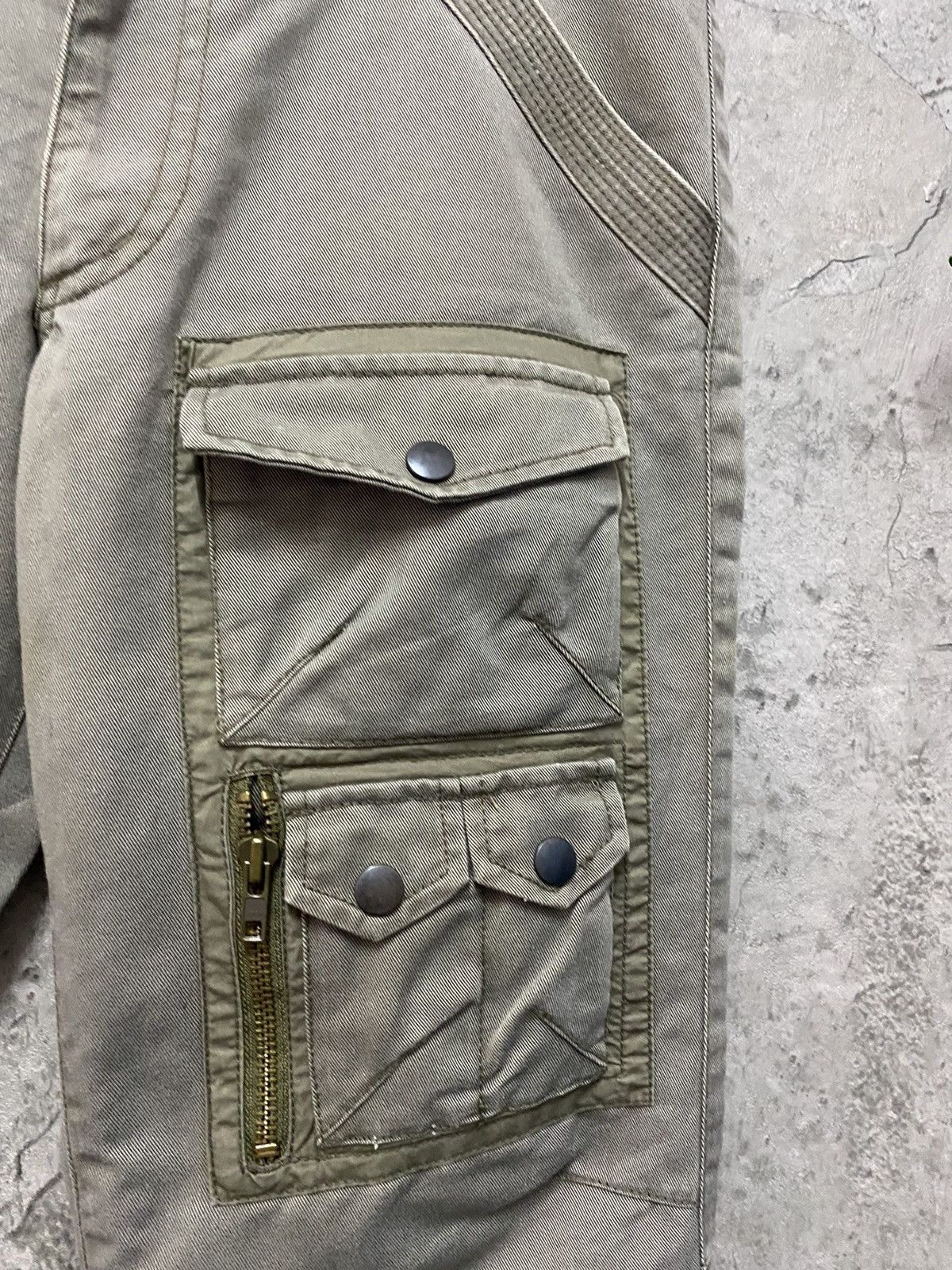 Comme Ca Ism Comme Ca Ism Japan Multi Pocket Tactical Cargo Bush Pants Size US 32 / EU 48 - 9 Thumbnail