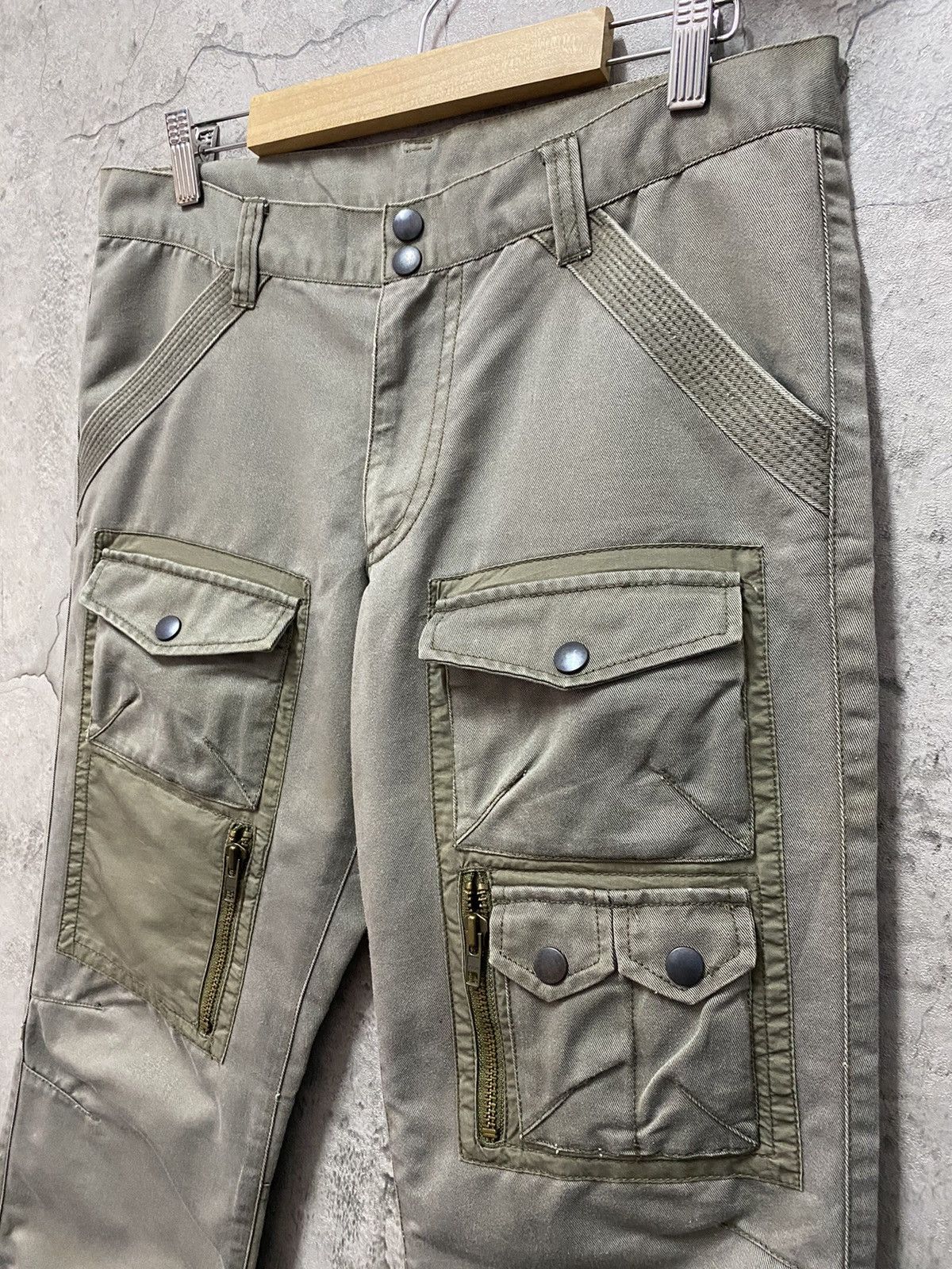 Comme Ca Ism Comme Ca Ism Japan Multi Pocket Tactical Cargo Bush Pants Size US 32 / EU 48 - 10 Thumbnail