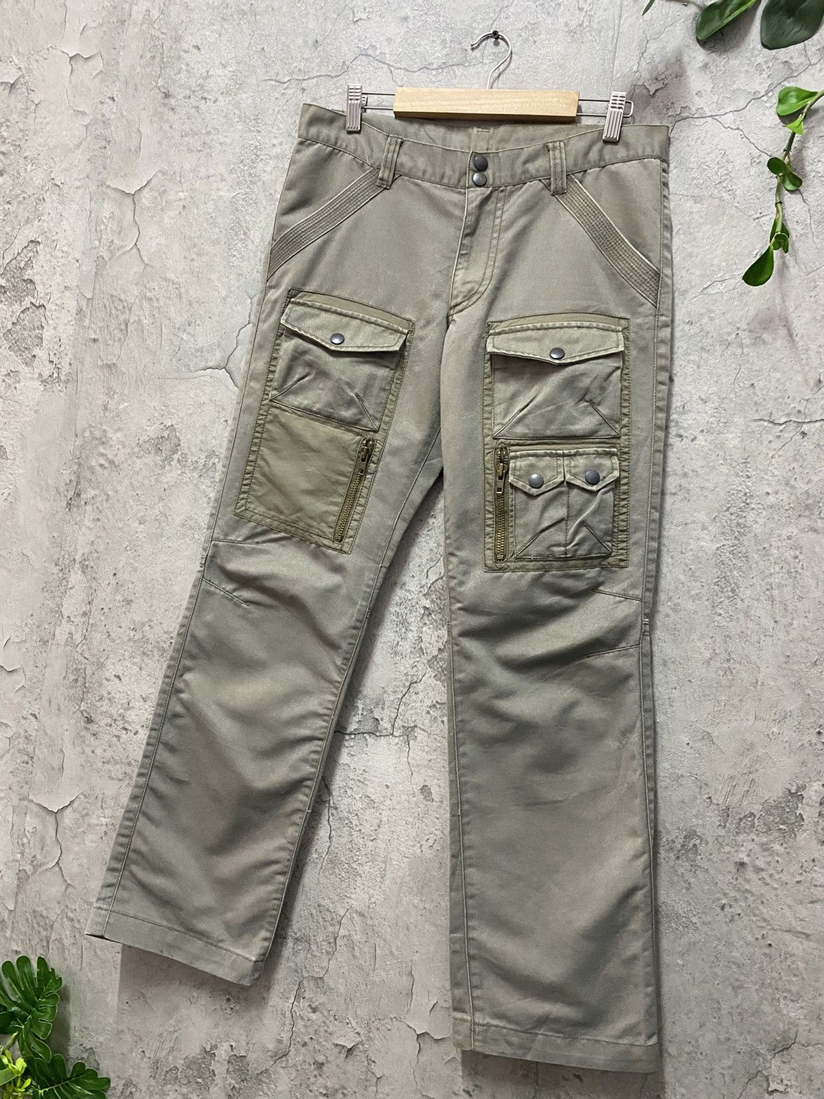 Comme Ca Ism Comme Ca Ism Japan Multi Pocket Tactical Cargo Bush Pants Size US 32 / EU 48 - 3 Thumbnail