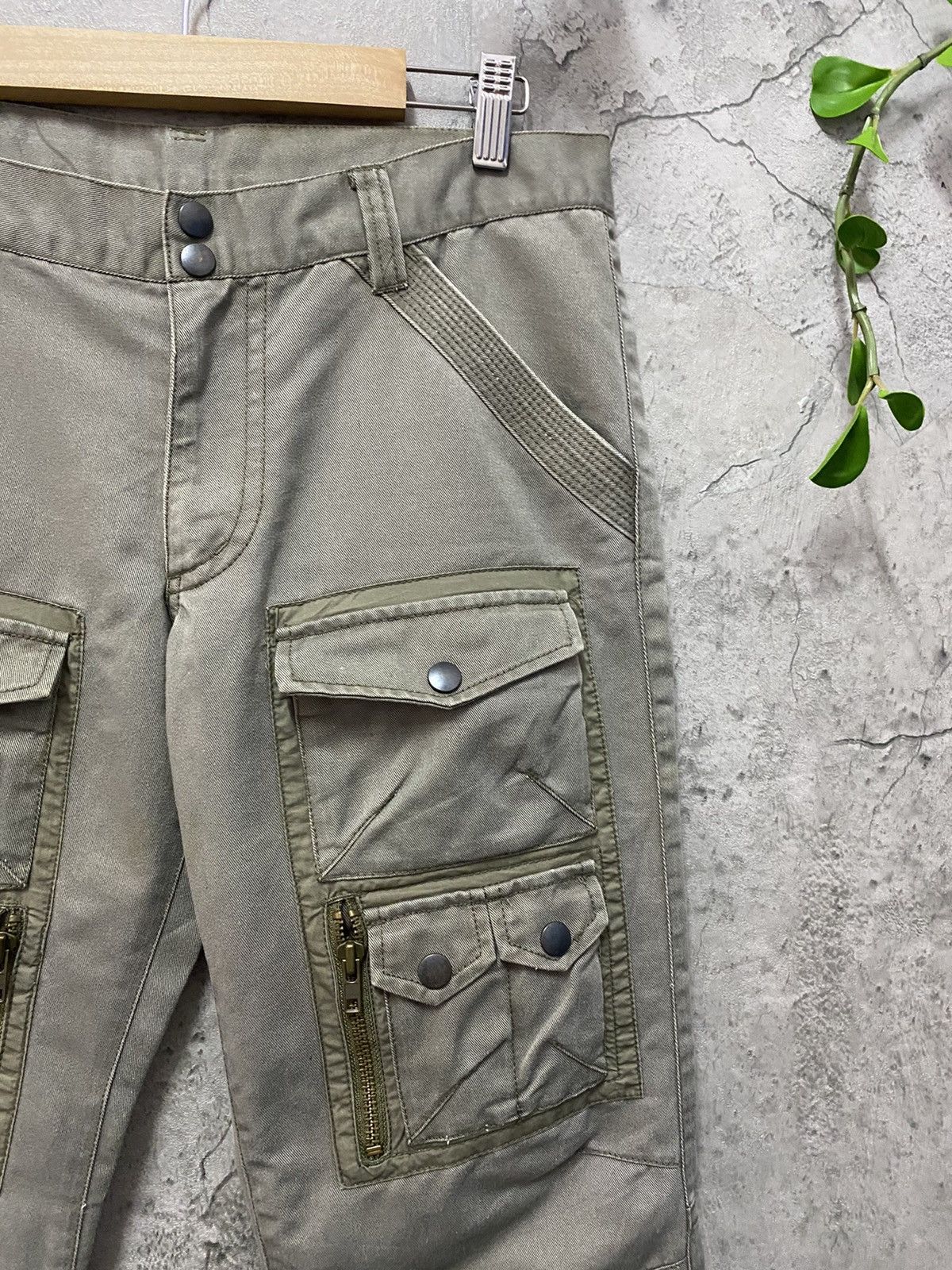 Comme Ca Ism Comme Ca Ism Japan Multi Pocket Tactical Cargo Bush Pants Size US 32 / EU 48 - 6 Thumbnail
