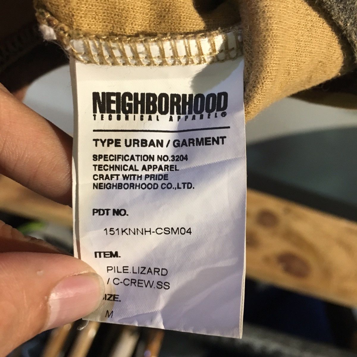 Neighborhood Neighborhood Military Camo Ringer Tee Size US M / EU 48-50 / 2 - 5 Thumbnail