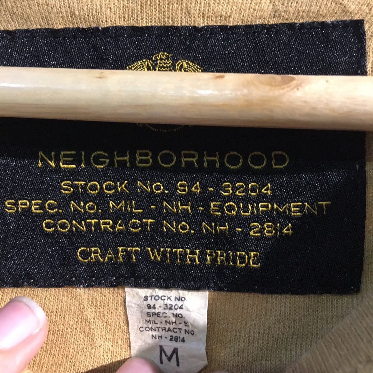 Neighborhood Neighborhood Military Camo Ringer Tee Size US M / EU 48-50 / 2 - 4 Thumbnail