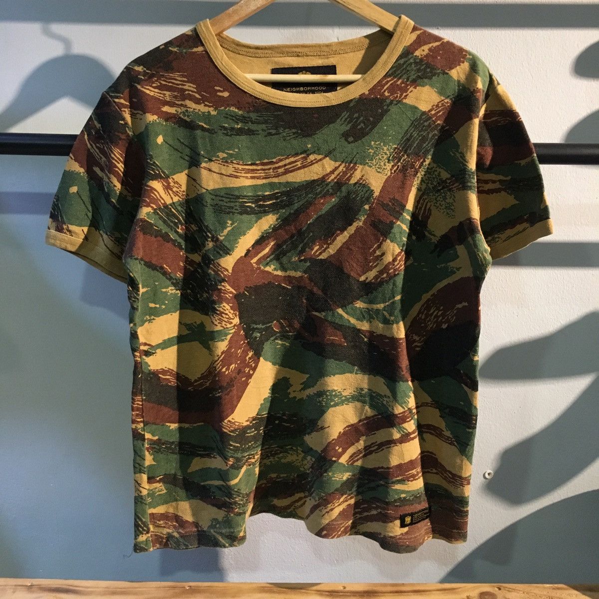 Neighborhood Neighborhood Military Camo Ringer Tee Size US M / EU 48-50 / 2 - 1 Thumbnail