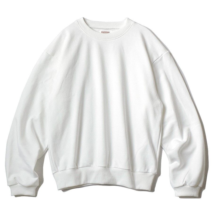 Kapital KAPITAL Smile crewneck sweatshirt ECO smiley white XXL Size US XXL / EU 58 / 5 - 2 Thumbnail