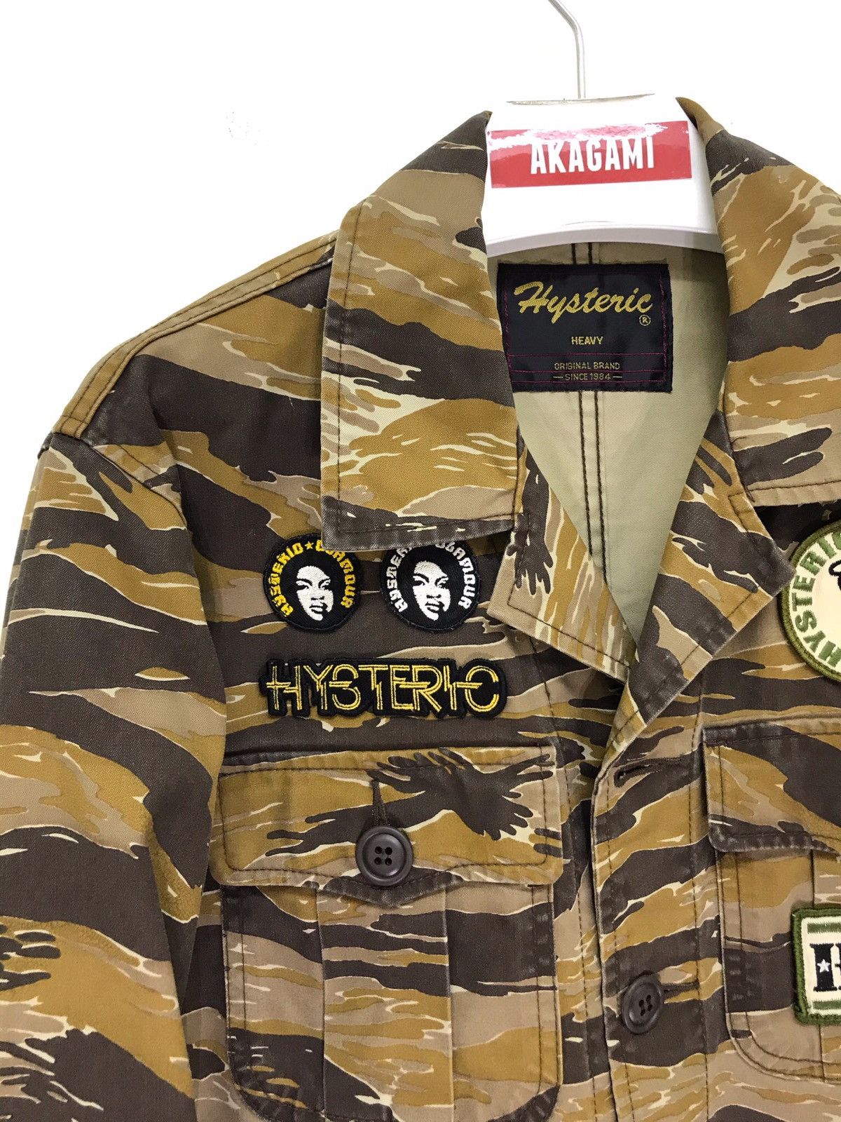 Hysteric Glamour Hysteric Glamour Field Jacket Tiger Striped Camo 4🟩7 Size US S / EU 44-46 / 1 - 4 Thumbnail