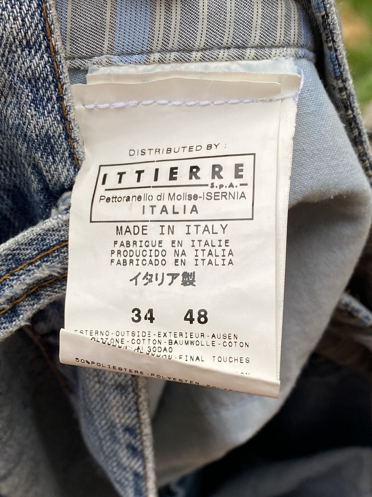 Dolce & Gabbana Dolce & Gabbana Archival 2000’s Ripped Distressed Jeans Size US 34 / EU 50 - 6 Thumbnail