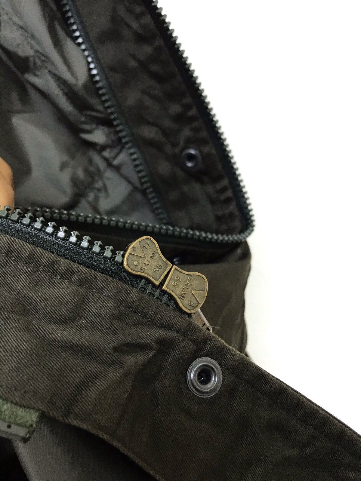 Aspesi Alberto Aspesi Parka Hoodie Jacket Olive Size US S / EU 44-46 / 1 - 5 Thumbnail