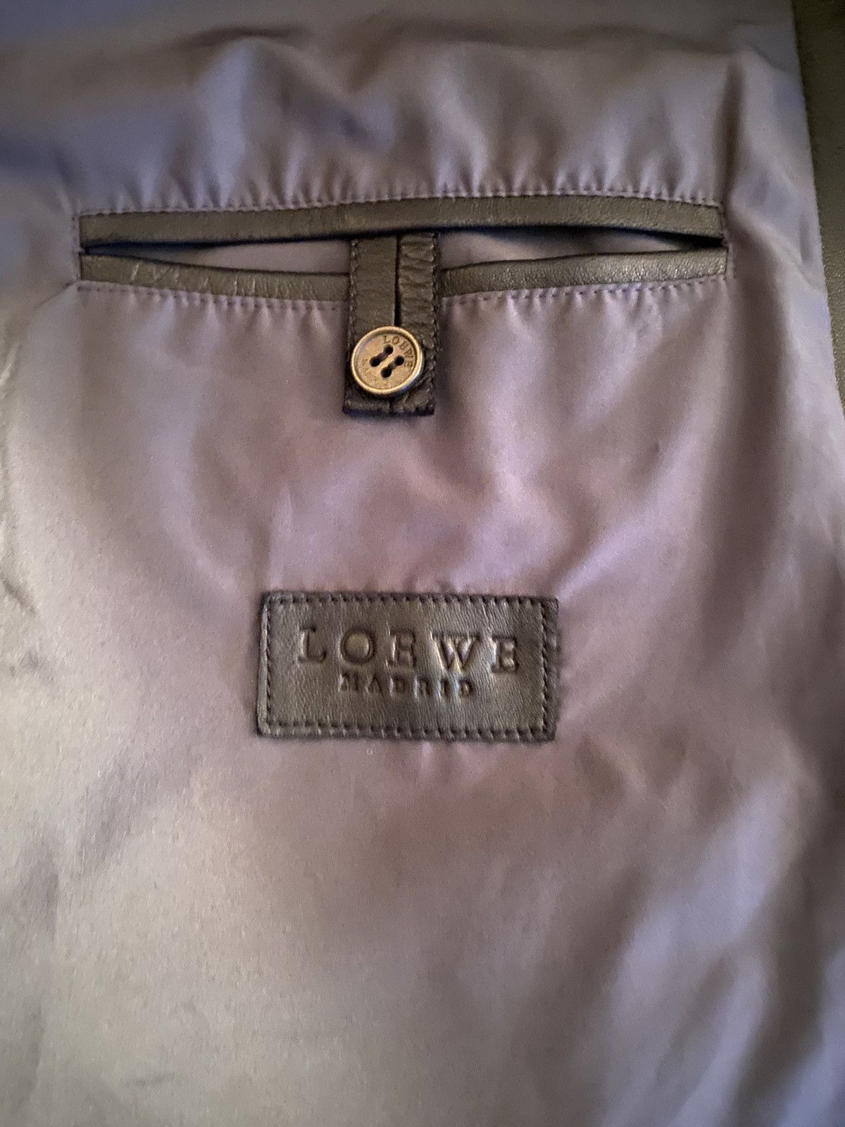 Loewe Archival Loewe Leather Blazer A$AP Rihanna Size US XL / EU 56 / 4 - 2 Thumbnail