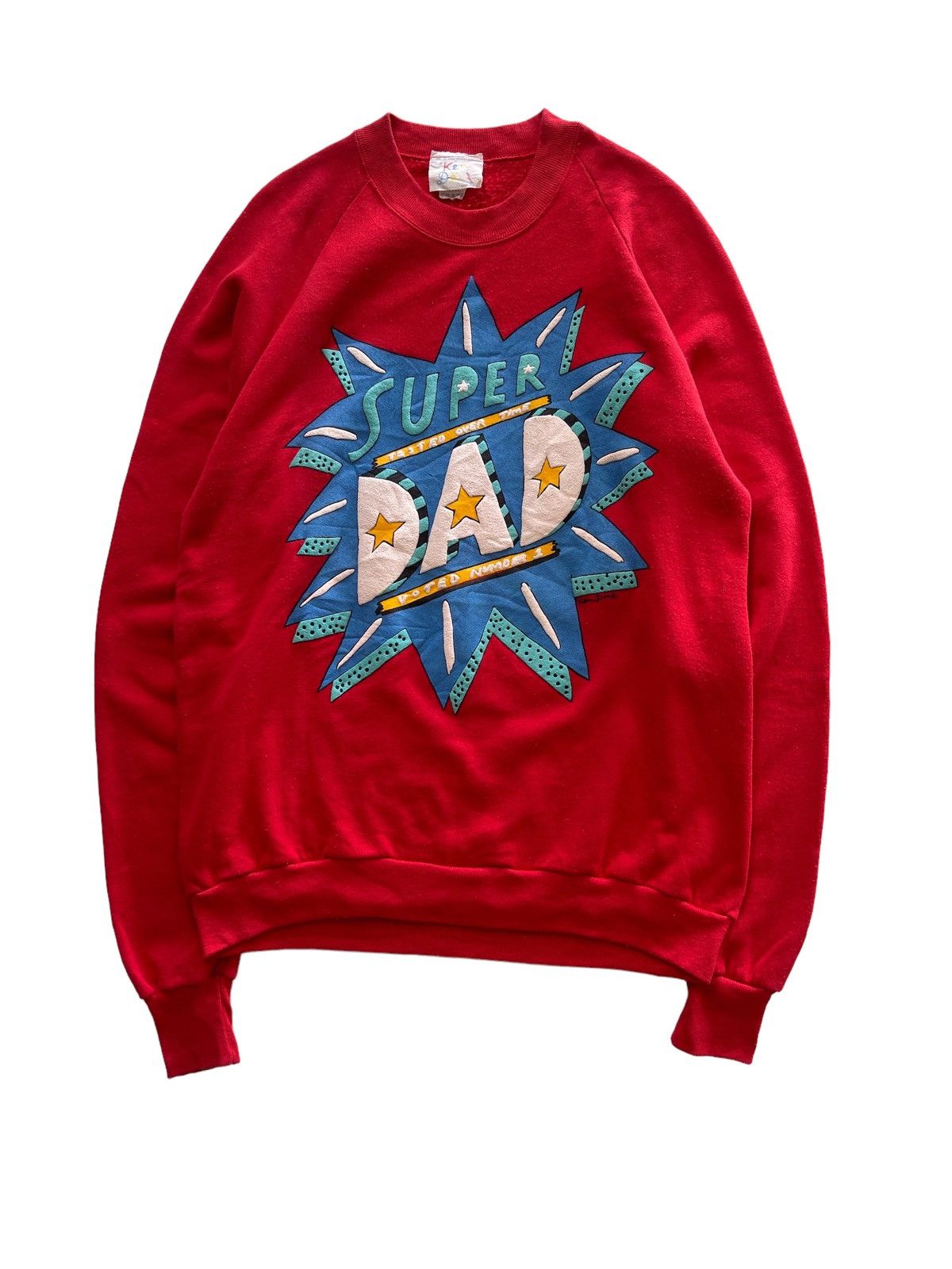 Vintage Vintage KenDone "Super Dad" Sweatshirt Size US M / EU 48-50 / 2 - 1 Thumbnail
