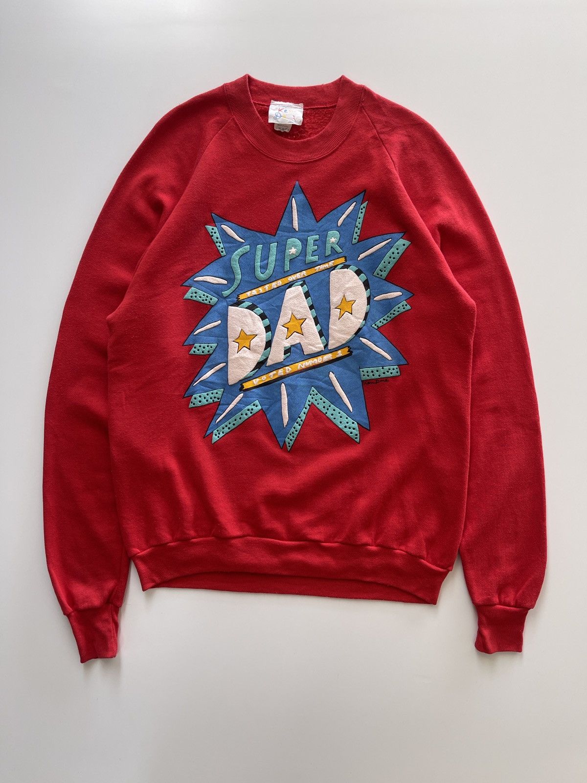 Vintage Vintage KenDone "Super Dad" Sweatshirt Size US M / EU 48-50 / 2 - 4 Thumbnail
