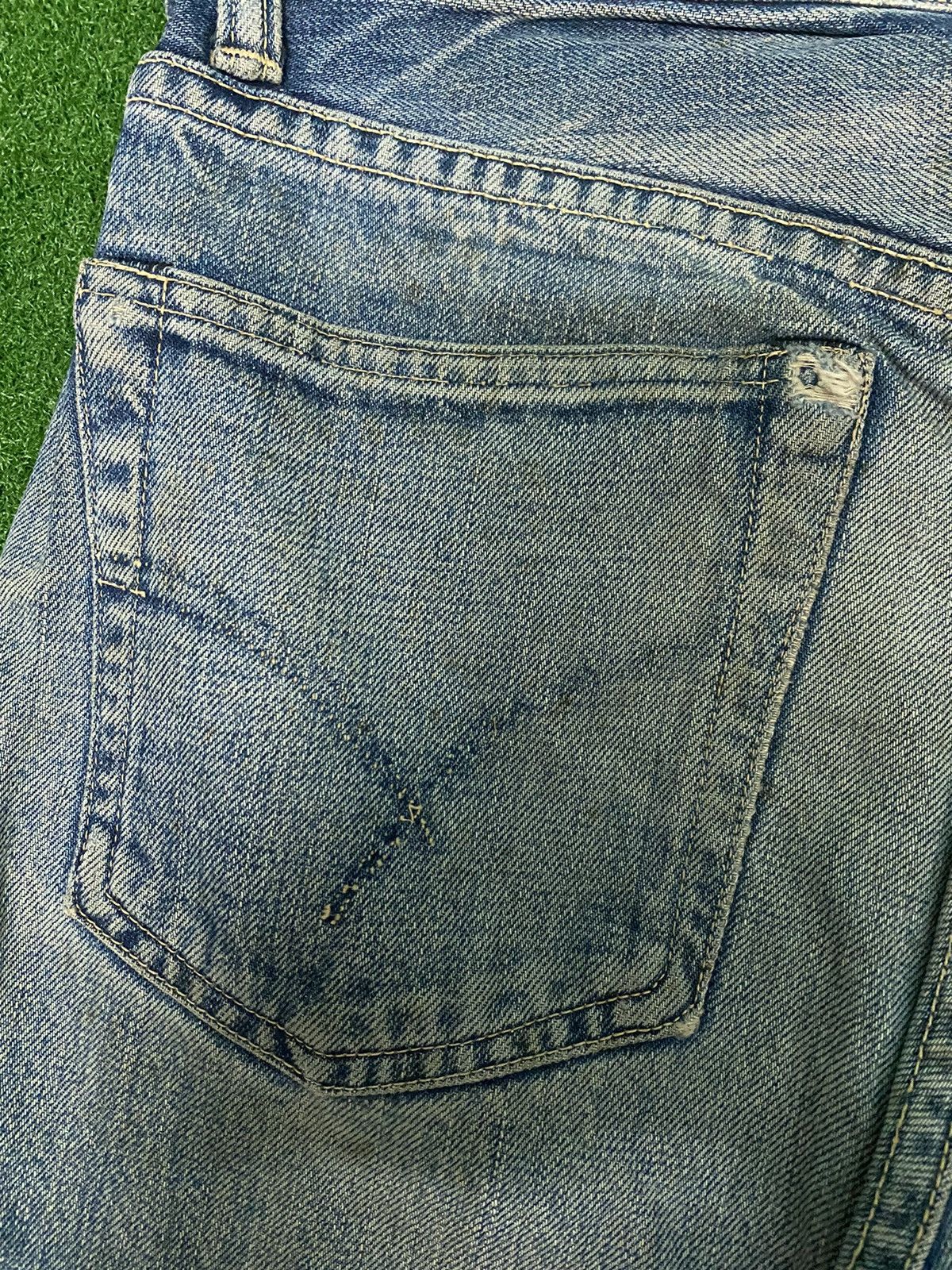 Edition Japan BLUE BLUE JAPAN SALVAGE DENIM SIZE 31 Size US 32 / EU 48 - 17 Thumbnail