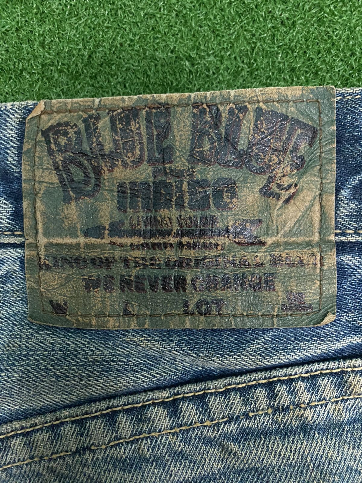 Edition Japan BLUE BLUE JAPAN SALVAGE DENIM SIZE 31 Size US 32 / EU 48 - 14 Thumbnail