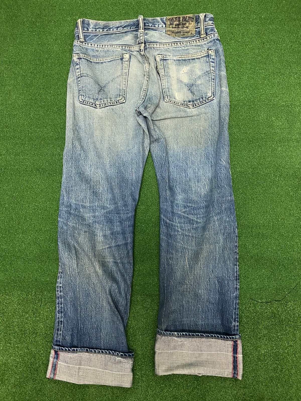 Edition Japan BLUE BLUE JAPAN SALVAGE DENIM SIZE 31 Size US 32 / EU 48 - 12 Thumbnail