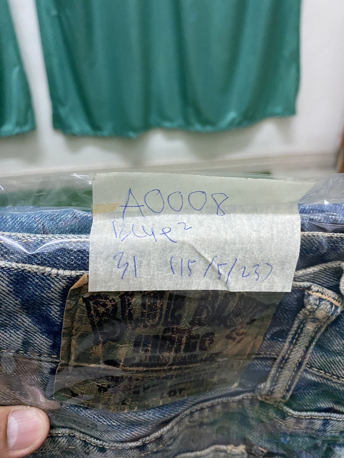 Edition Japan BLUE BLUE JAPAN SALVAGE DENIM SIZE 31 Size US 32 / EU 48 - 22 Thumbnail