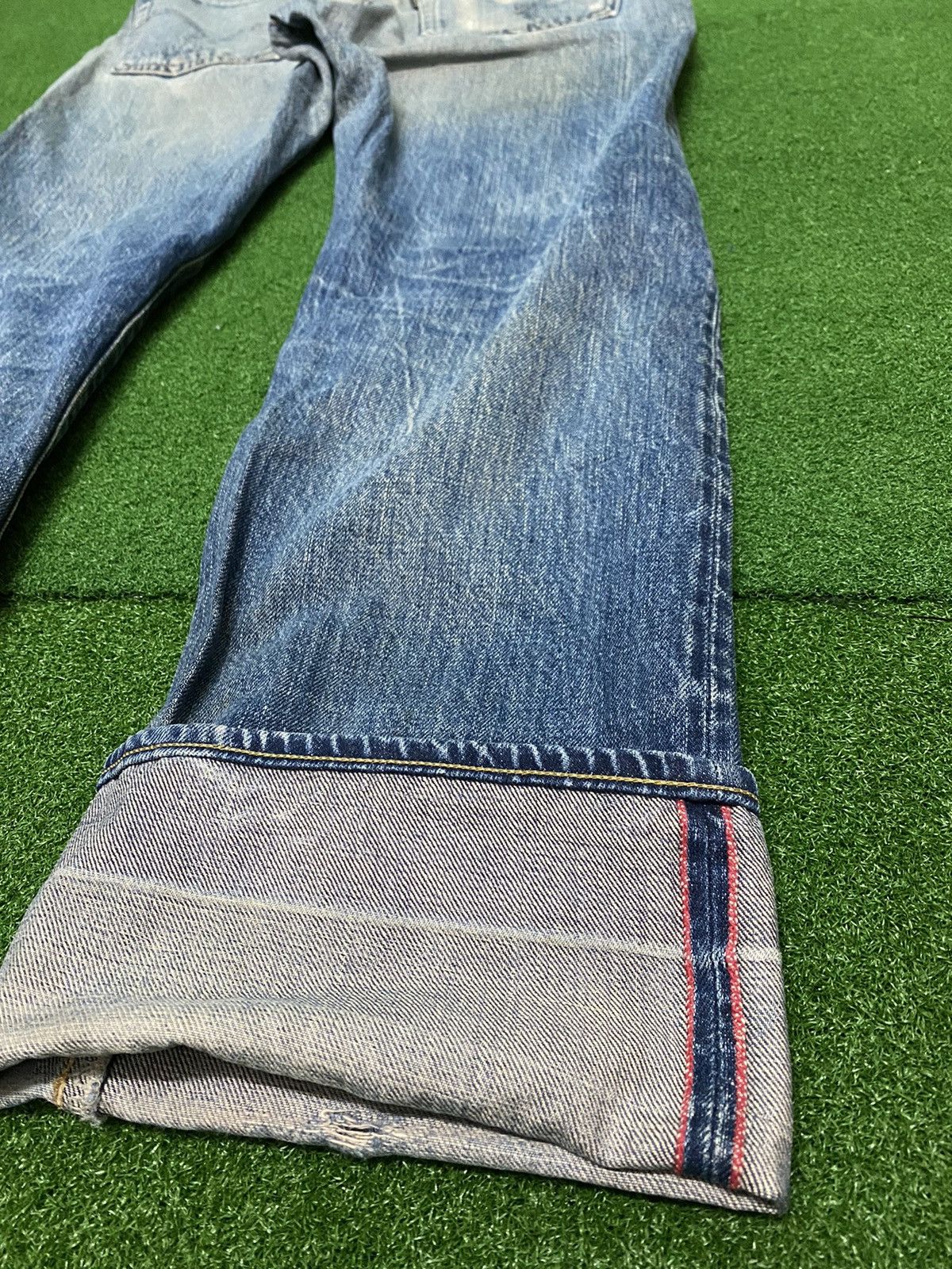 Edition Japan BLUE BLUE JAPAN SALVAGE DENIM SIZE 31 Size US 32 / EU 48 - 18 Thumbnail