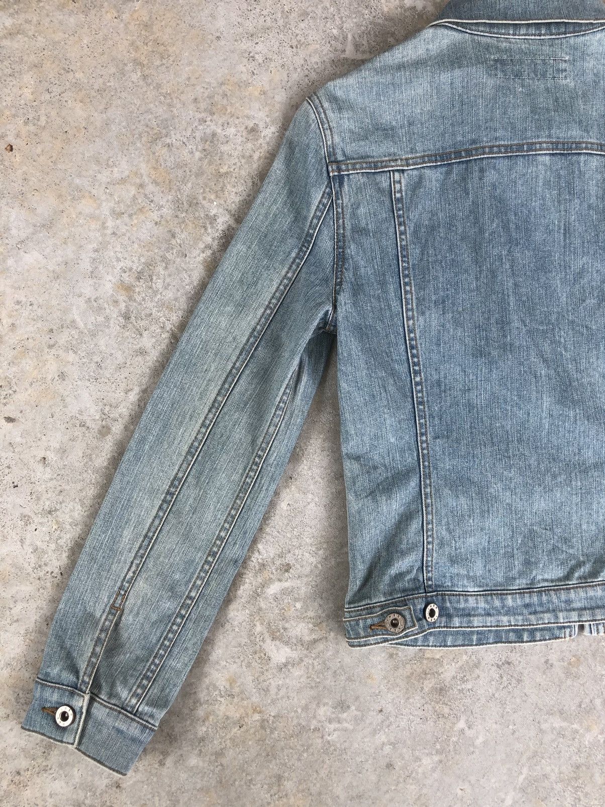 Yohji Yamamoto Japanese Ined Denim Jacket Distressed Jeans Yohji Yamamoto Size S / US 4 / IT 40 - 9 Thumbnail