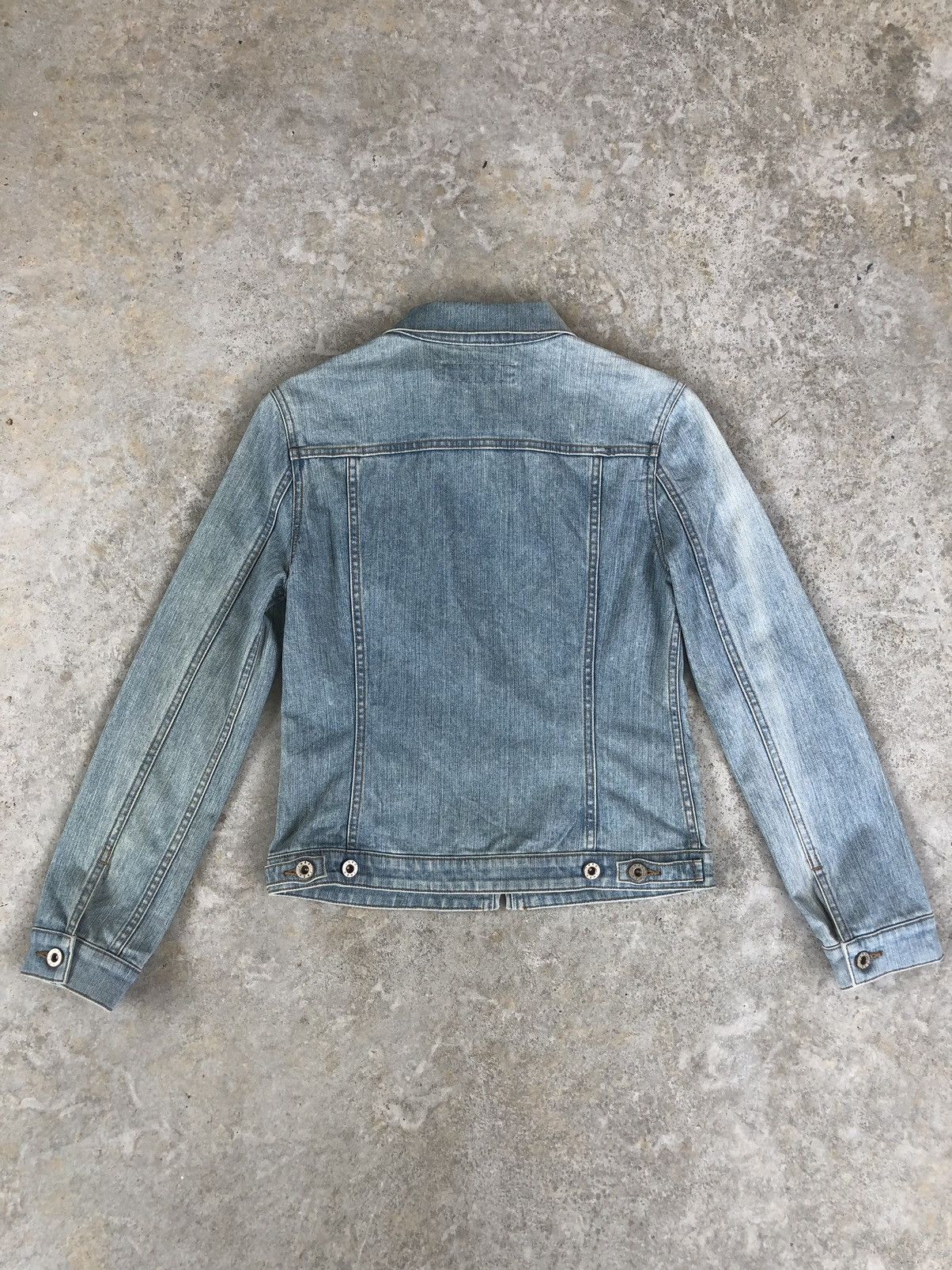 Yohji Yamamoto Japanese Ined Denim Jacket Distressed Jeans Yohji Yamamoto Size S / US 4 / IT 40 - 2 Thumbnail