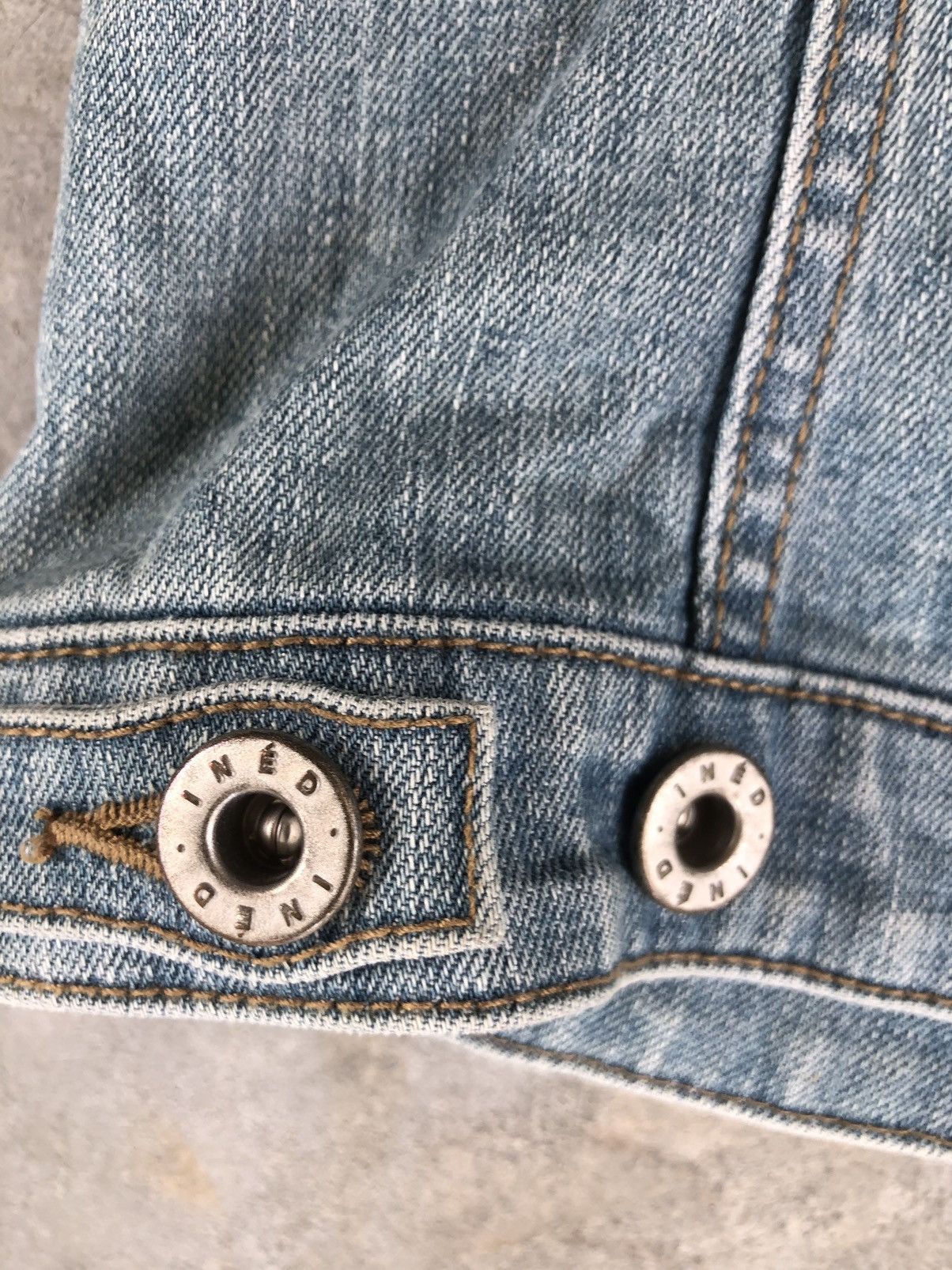 Yohji Yamamoto Japanese Ined Denim Jacket Distressed Jeans Yohji Yamamoto Size S / US 4 / IT 40 - 13 Thumbnail