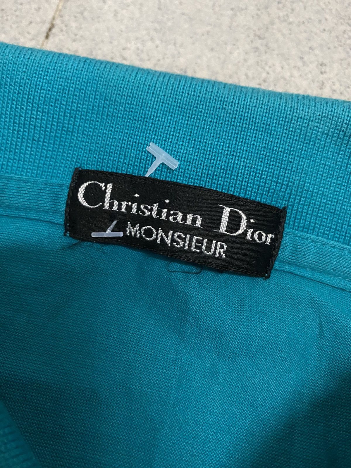 Christian Dior Monsieur × Vintage Vintage Christian Dior Embroided Dior Polo Shirt Size US L / EU 52-54 / 3 - 4 Thumbnail