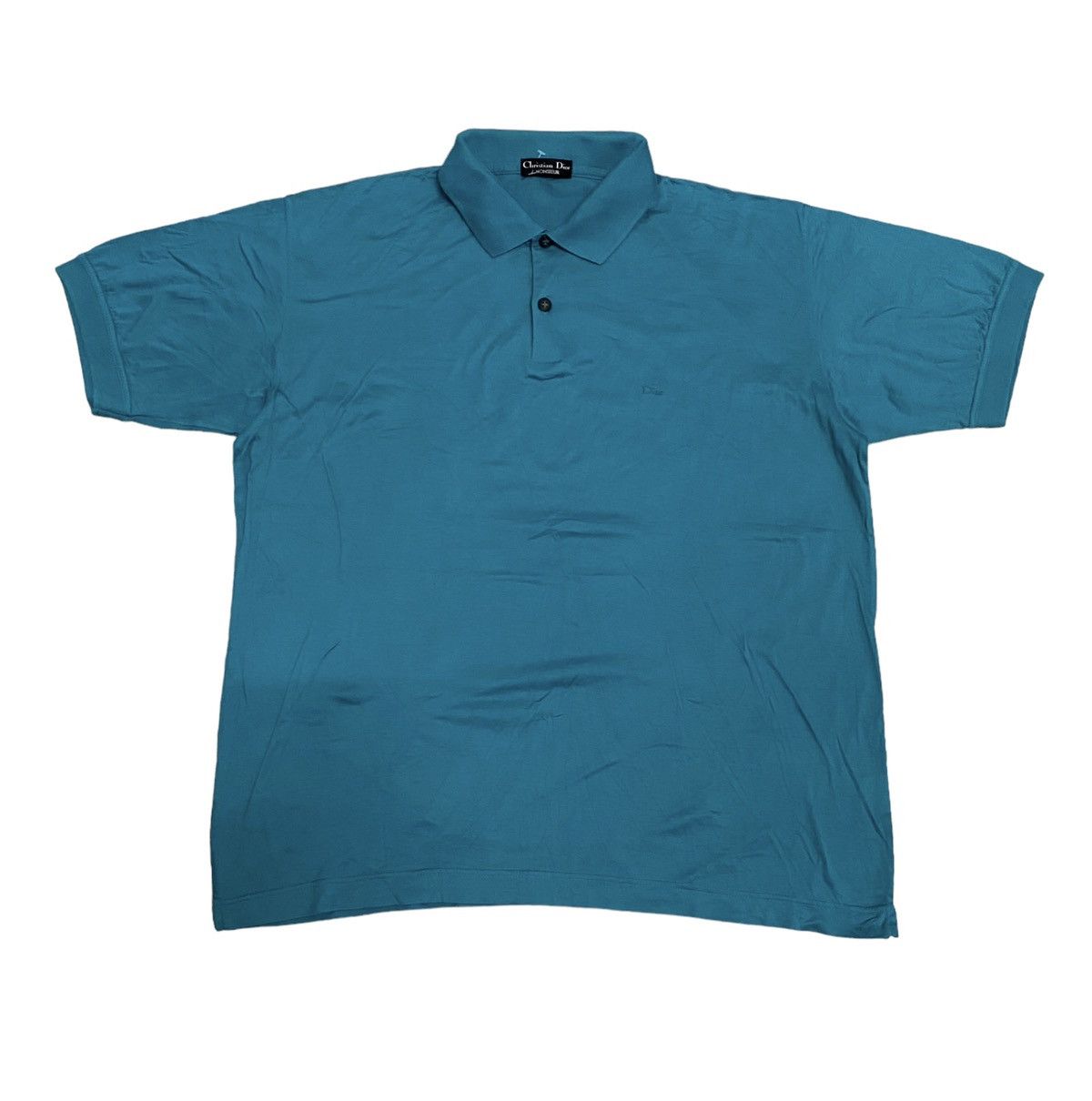 Christian Dior Monsieur × Vintage Vintage Christian Dior Embroided Dior Polo Shirt Size US L / EU 52-54 / 3 - 1 Thumbnail